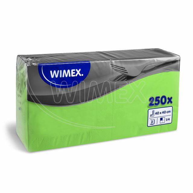 Serviette Papier FSC Mix 40 x 40 cm gelbgrün, Packung mit 250 Stück
