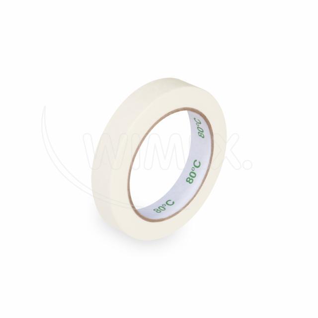 Krepp-Klebeband PAP/Solvent weiss 19 mm x 50 m, 1 Rolle