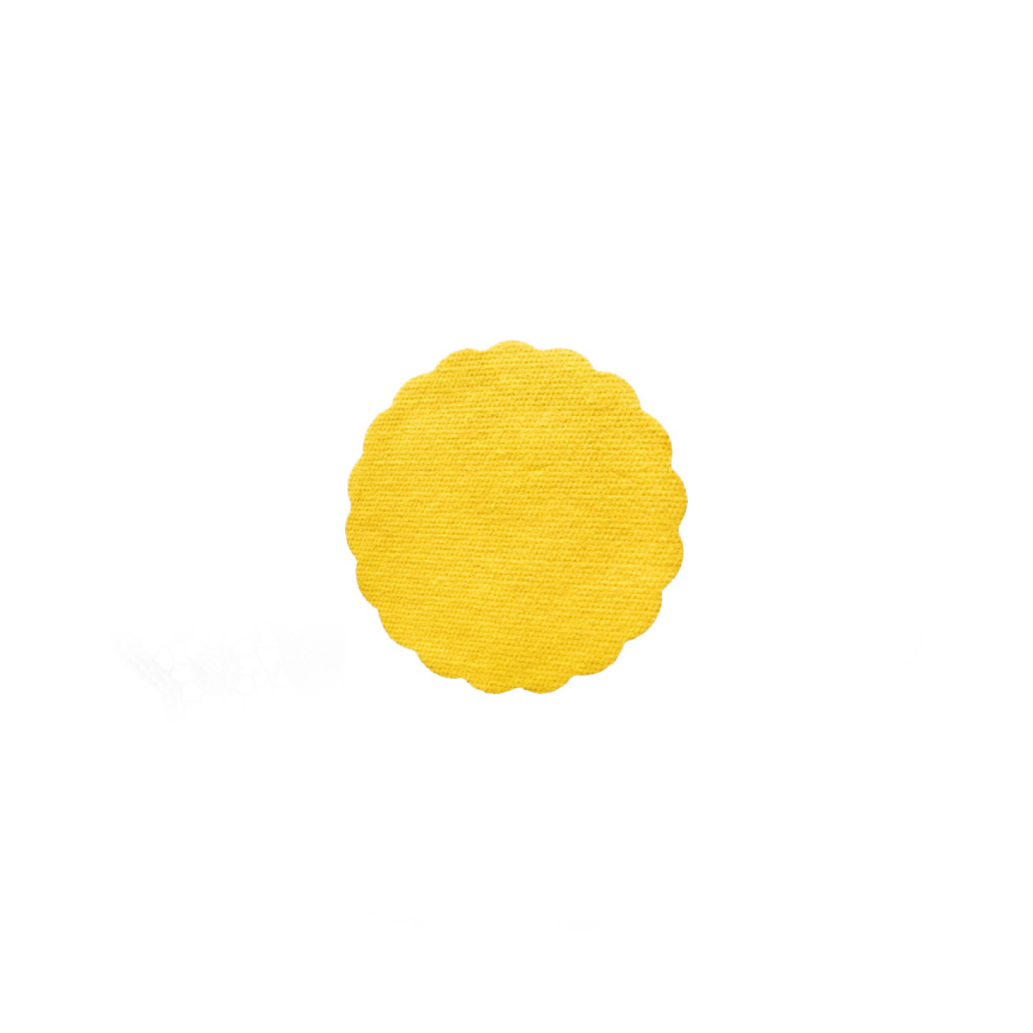 Untersetzer (PAP-Airlaid) PREMIUM gelb Ø9cm Untersetzer (PAP-Airlaid) PREMIUM gelb Ø9cm