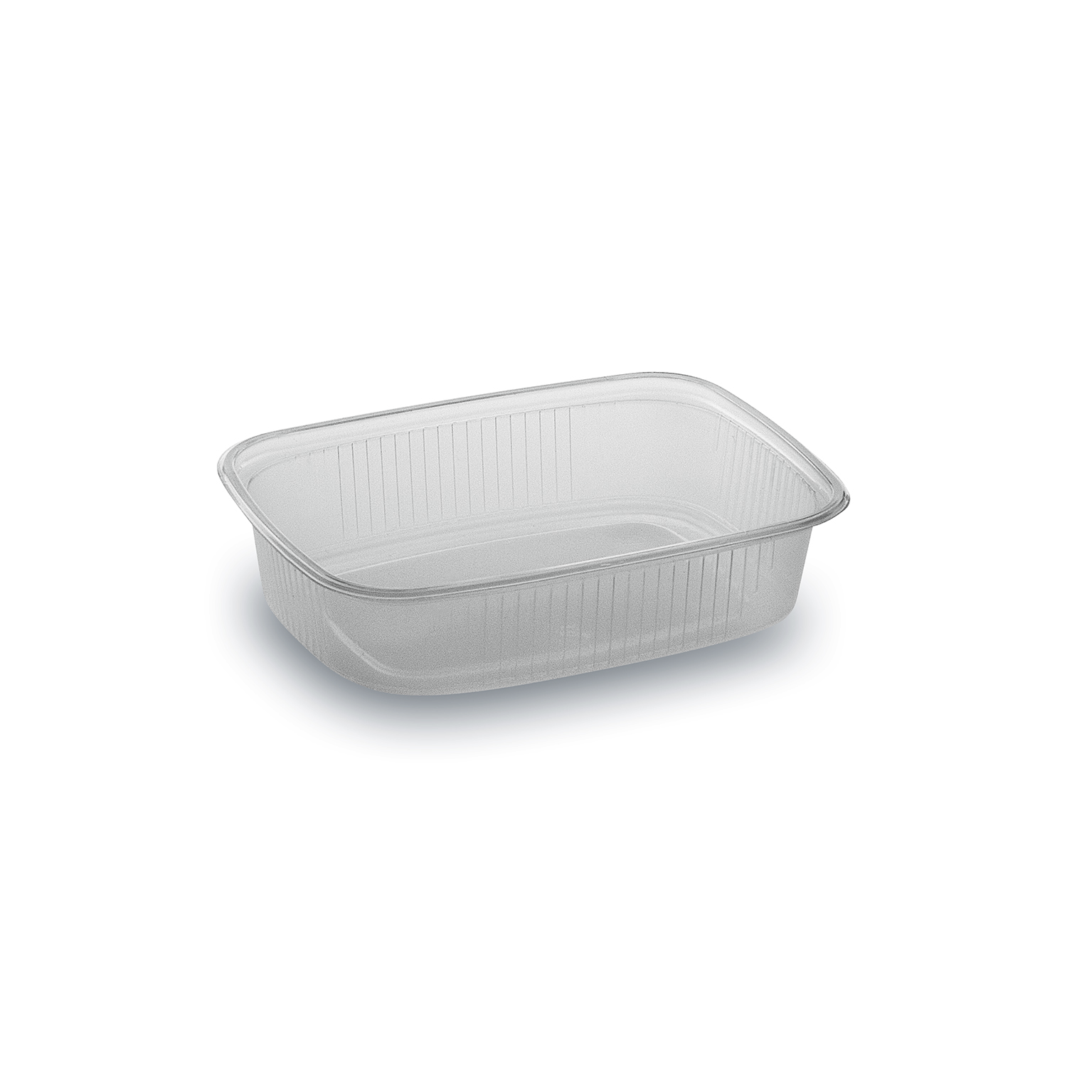 Rechteckbecher PP klar 108 x 81 x 26 mm 125 ml, Packung mit 100 Stück