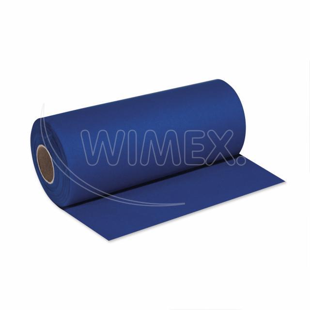Tischläufer PAP FSC Mix-Airlaid dunkelblau 40 cm x 24 m, Packung mit 1 Stück