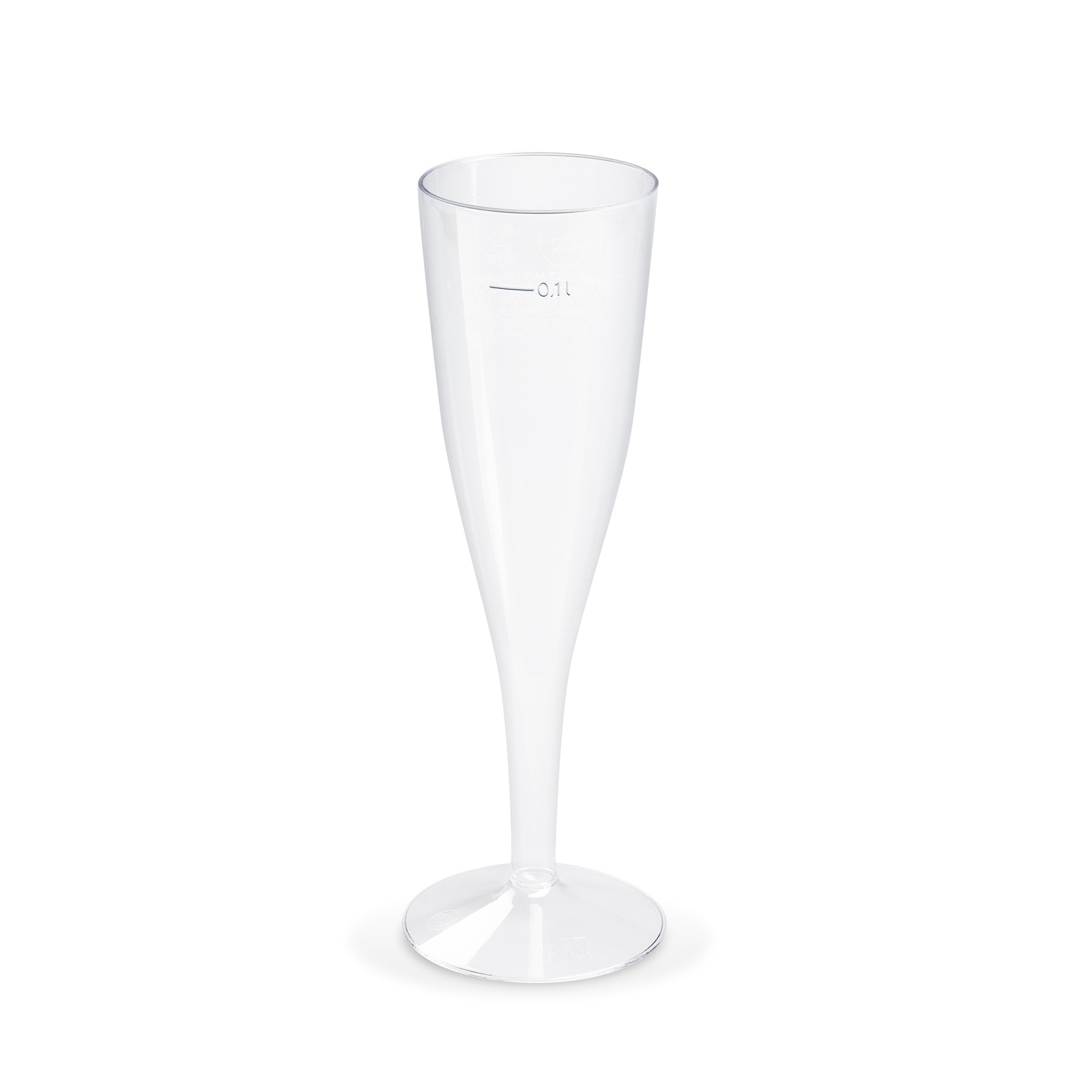 Sektglas (PS) Ø63mm 0,1L Sektglas (PS) Ø63mm 0,1L