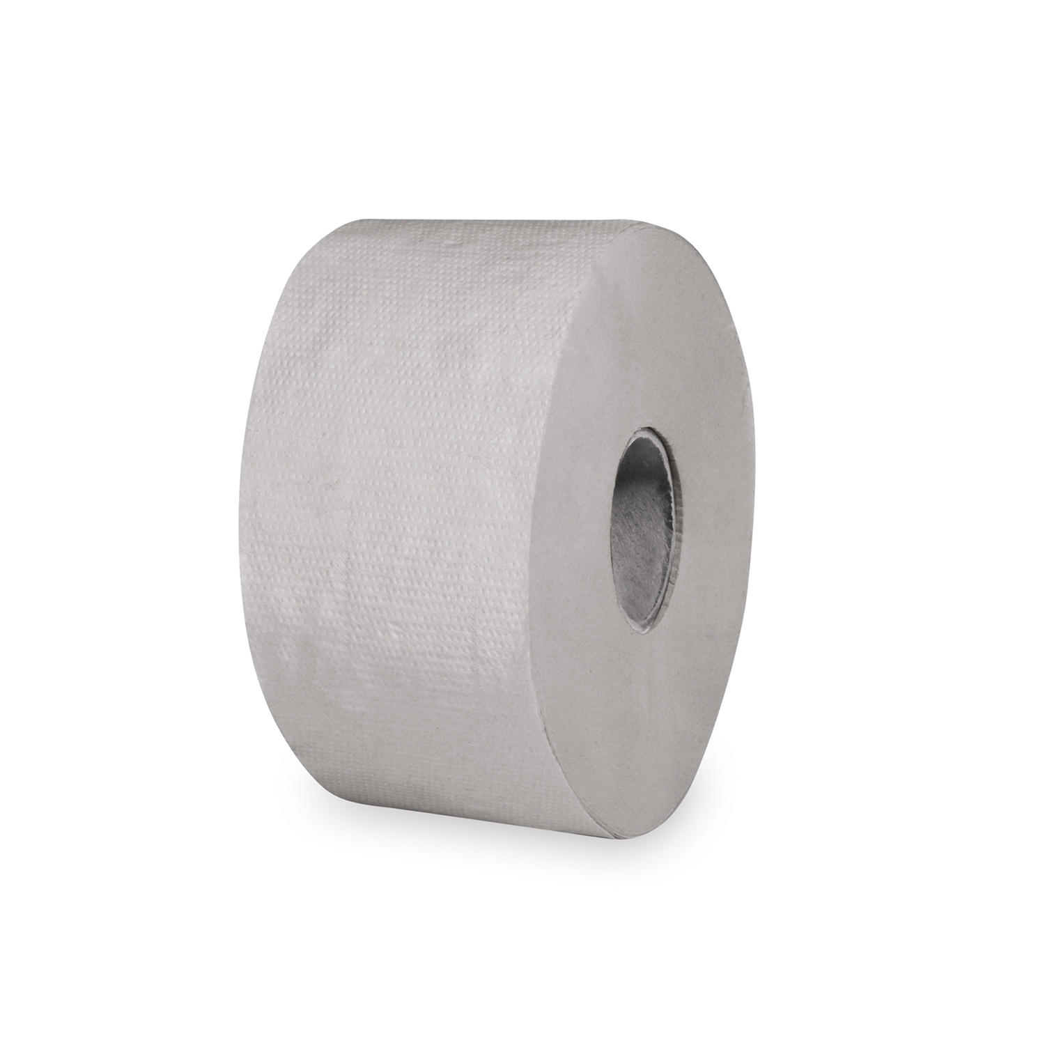 Jumbo Toilettenpapier aus Recyclingpapier natur, Ø 19 cm, 130 m, Packung mit 12 Stück