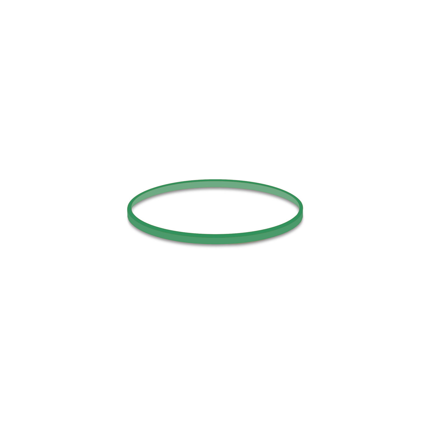 Gummiring grün 1mm Ø5cm Gummiring grün 1mm Ø5cm