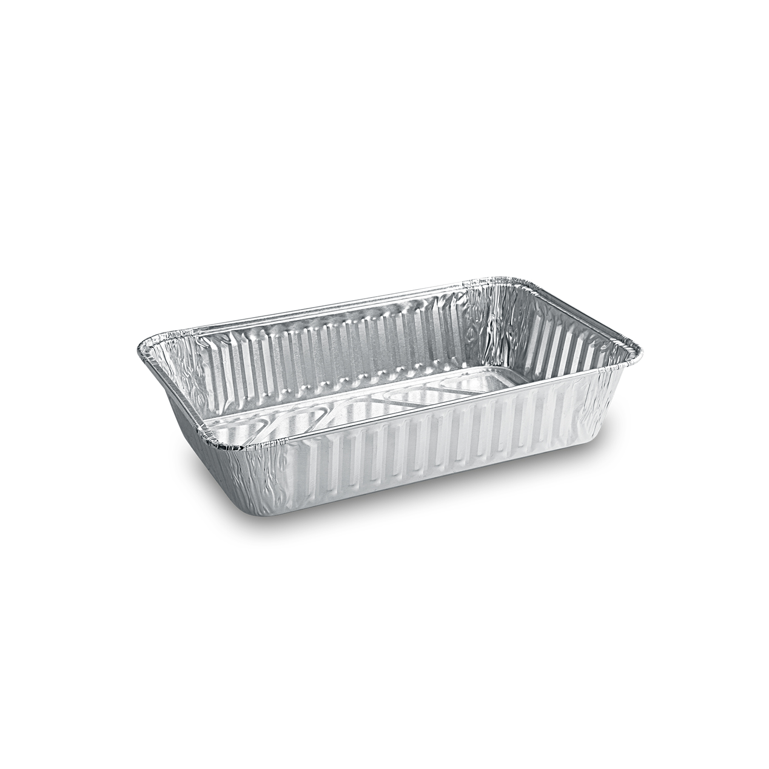 Alu-Schale eckig 800 ml 200 x 137 x 50 mm, Packung mit 100 Stück