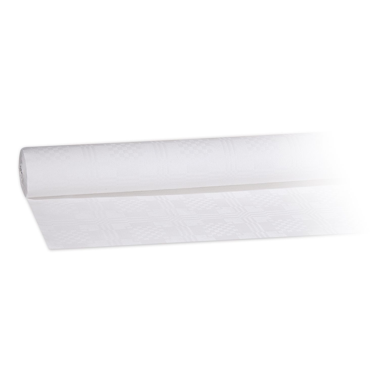 Damasttischtuch PAP weiss 1 x 50 m, Packung mit 1 Stück