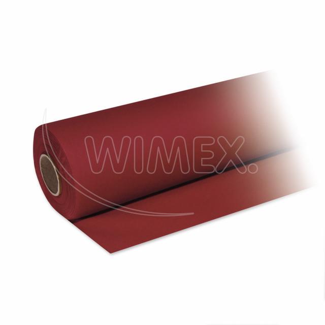 Tischdecke PAP FSC Mix-Airlaid bordeaux, 1,2 x 25 m, Packung mit 1 Stück