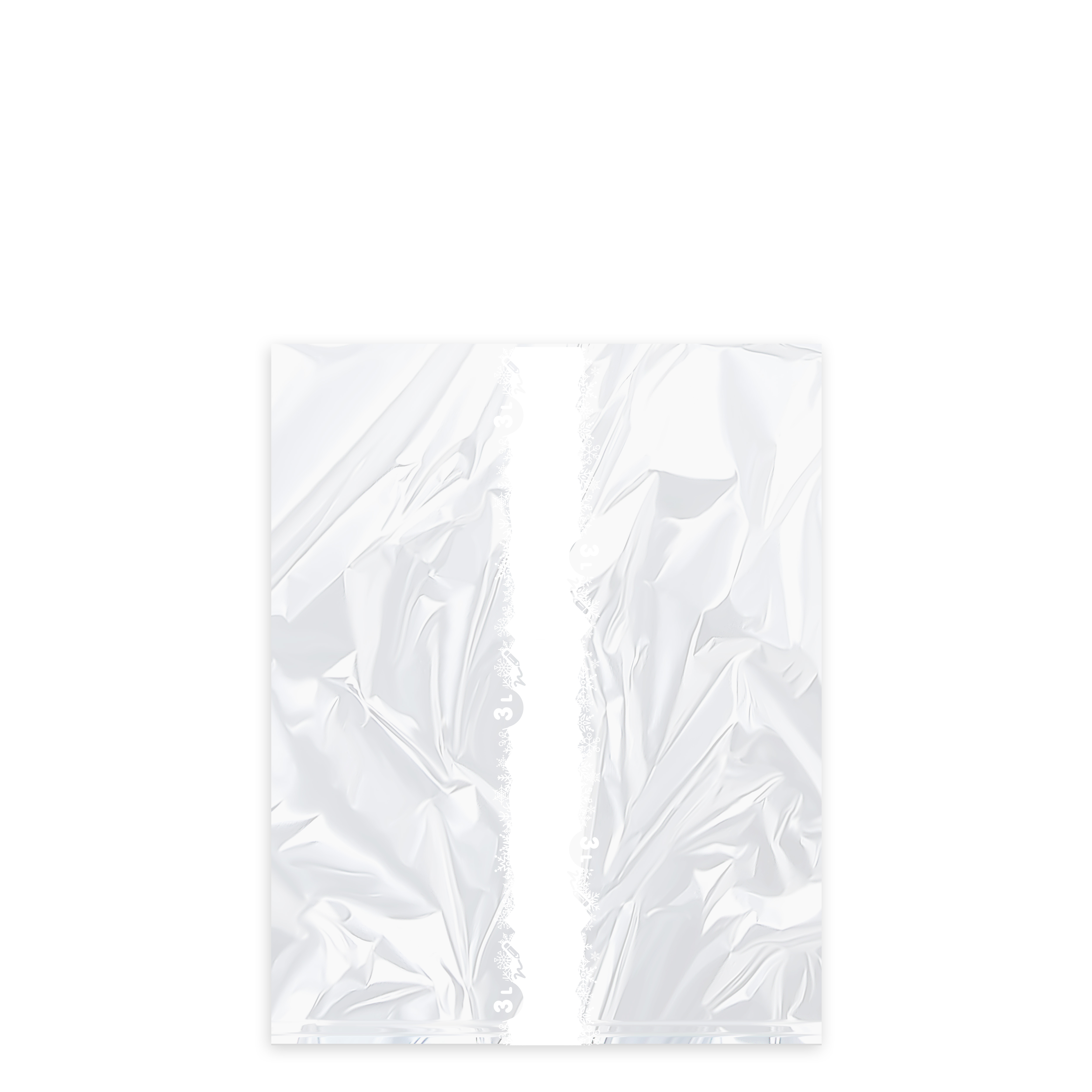 Gefrierbeutel (LDPE) 25 x 32 cm 3L `L` Gefrierbeutel (LDPE) 25 x 32 cm 3L `L`