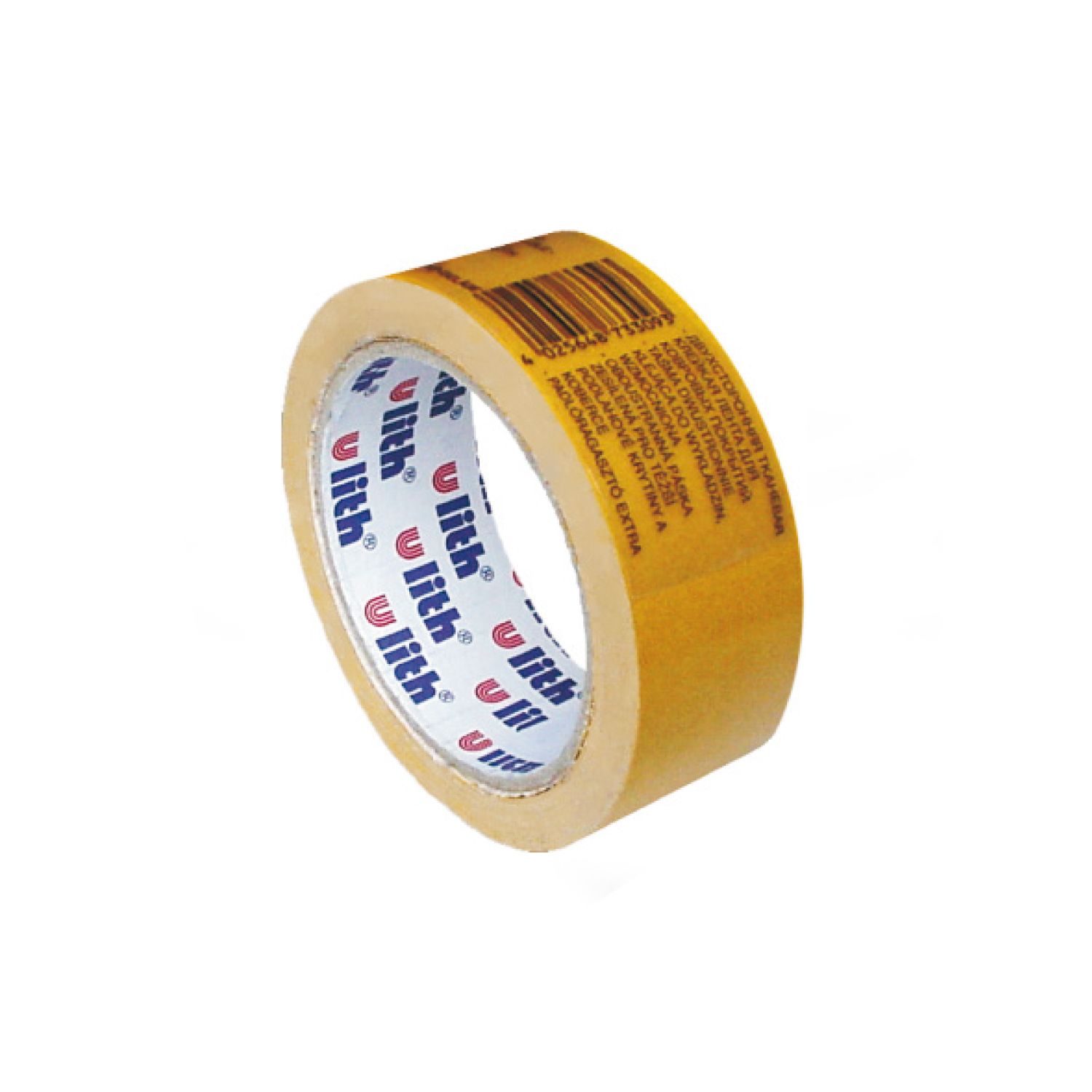 Beidseitiges Klebeband PP/Hot-Melt 38 mm x 10 m gelb, 1 Rolle