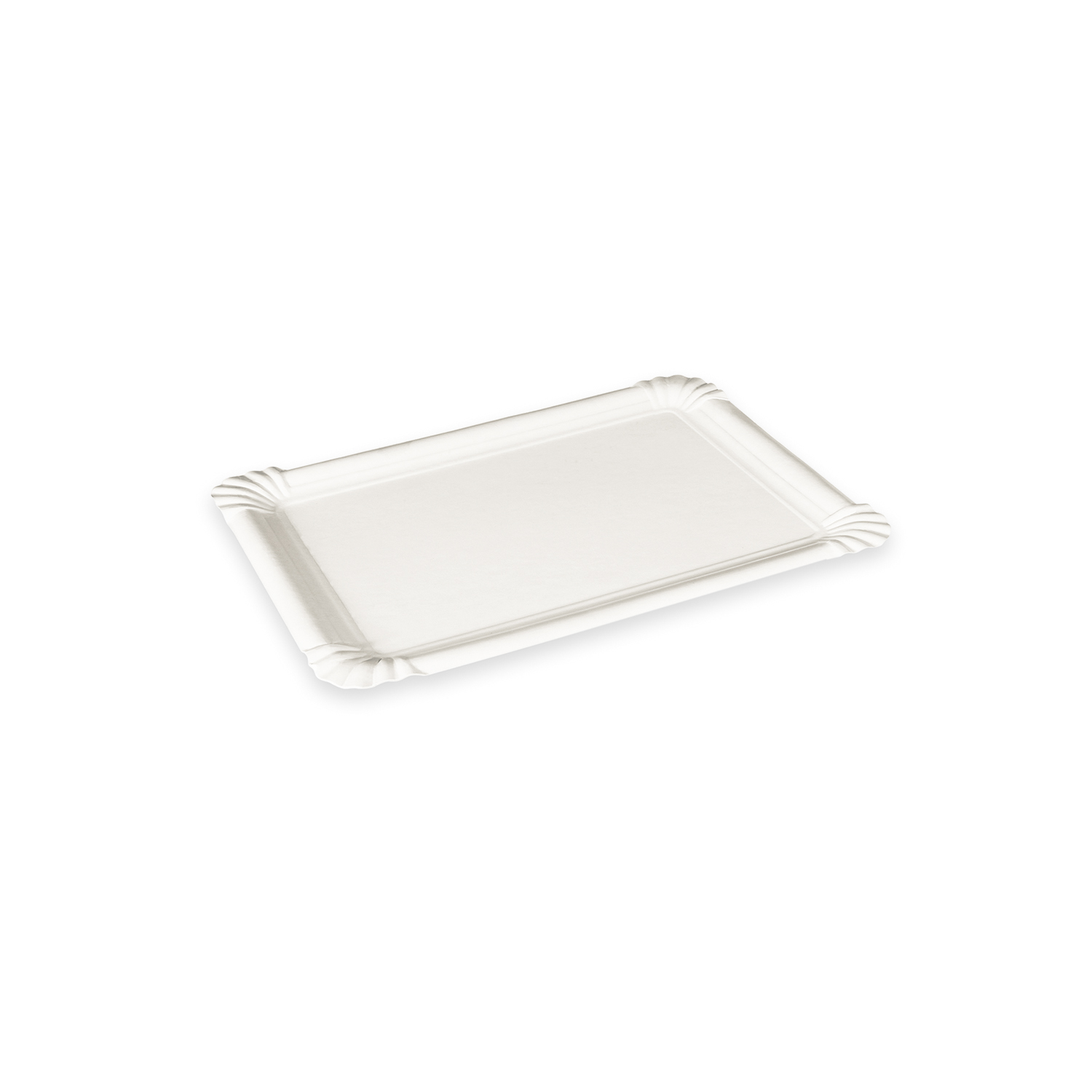 Pappteller weiß 10 x 16 cm Pappteller weiß 10 x 16 cm
