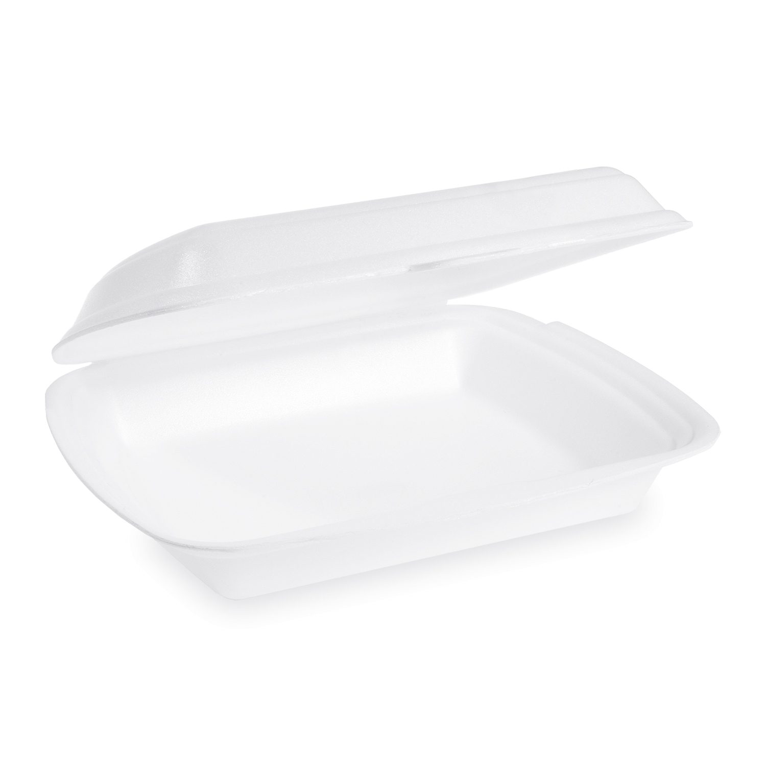 Menü-Box XPS ungeteilt weiss 241 x 207 x 69 mm 900 ml, Packung mit 125 Stück