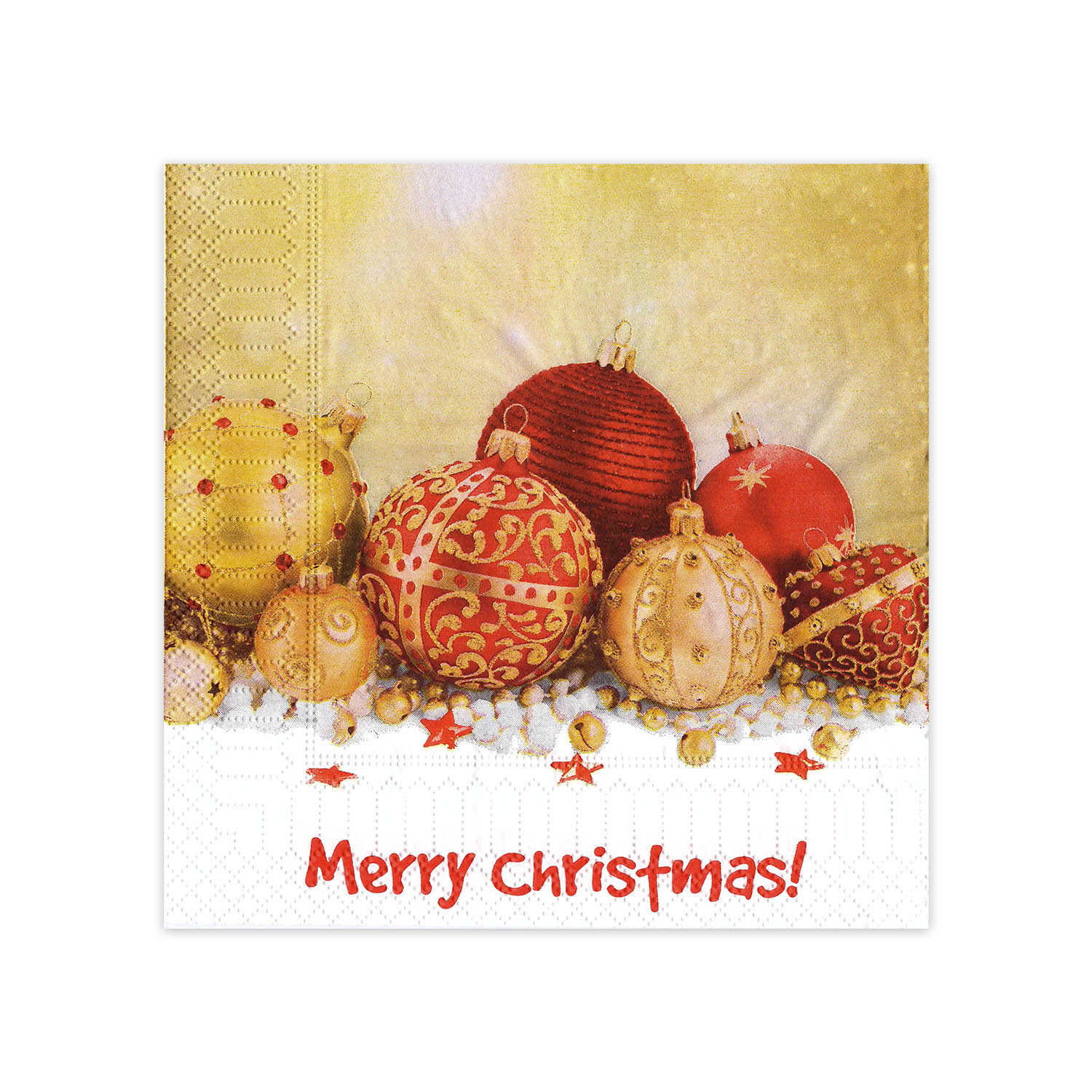 Serviette 3-lagig Weihnachten 33 x 33 cm