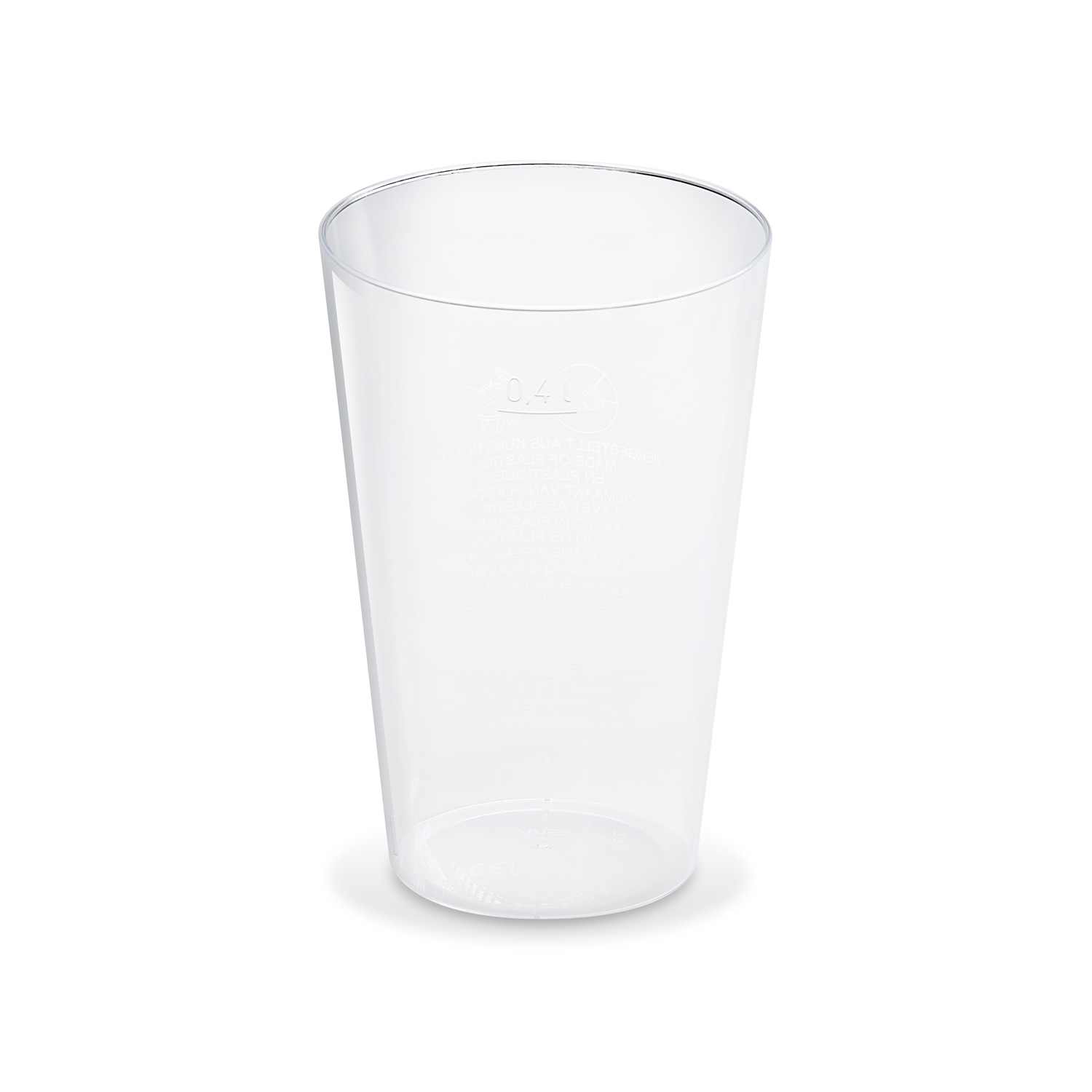 Trinkglas (PS) Ø86mm 0,4L Trinkglas (PS) Ø86mm 0,4L