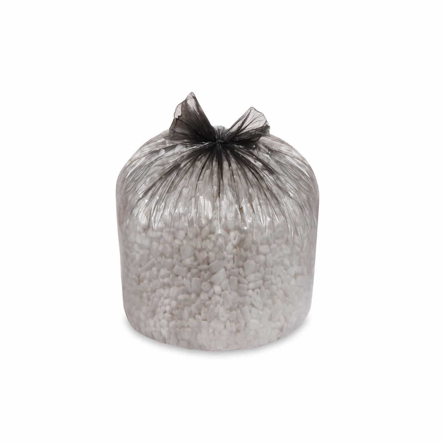 Mülleimerbeutel HDPE schwarz 50 x 60 cm 30 L, Packung mit 50 Stück