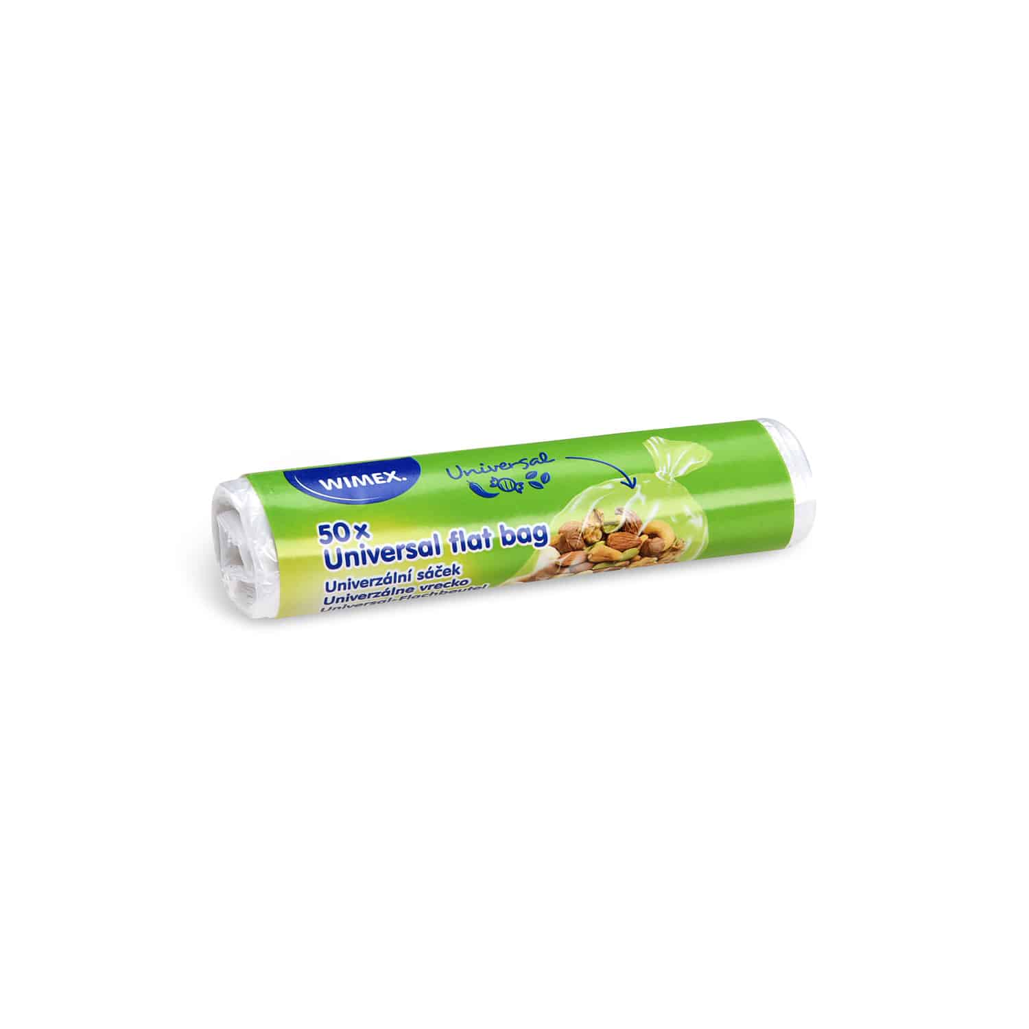 Universal-Flachbeutel HDPE transparent 25 x 35 cm, 4 l, Packung mit 50 Stück