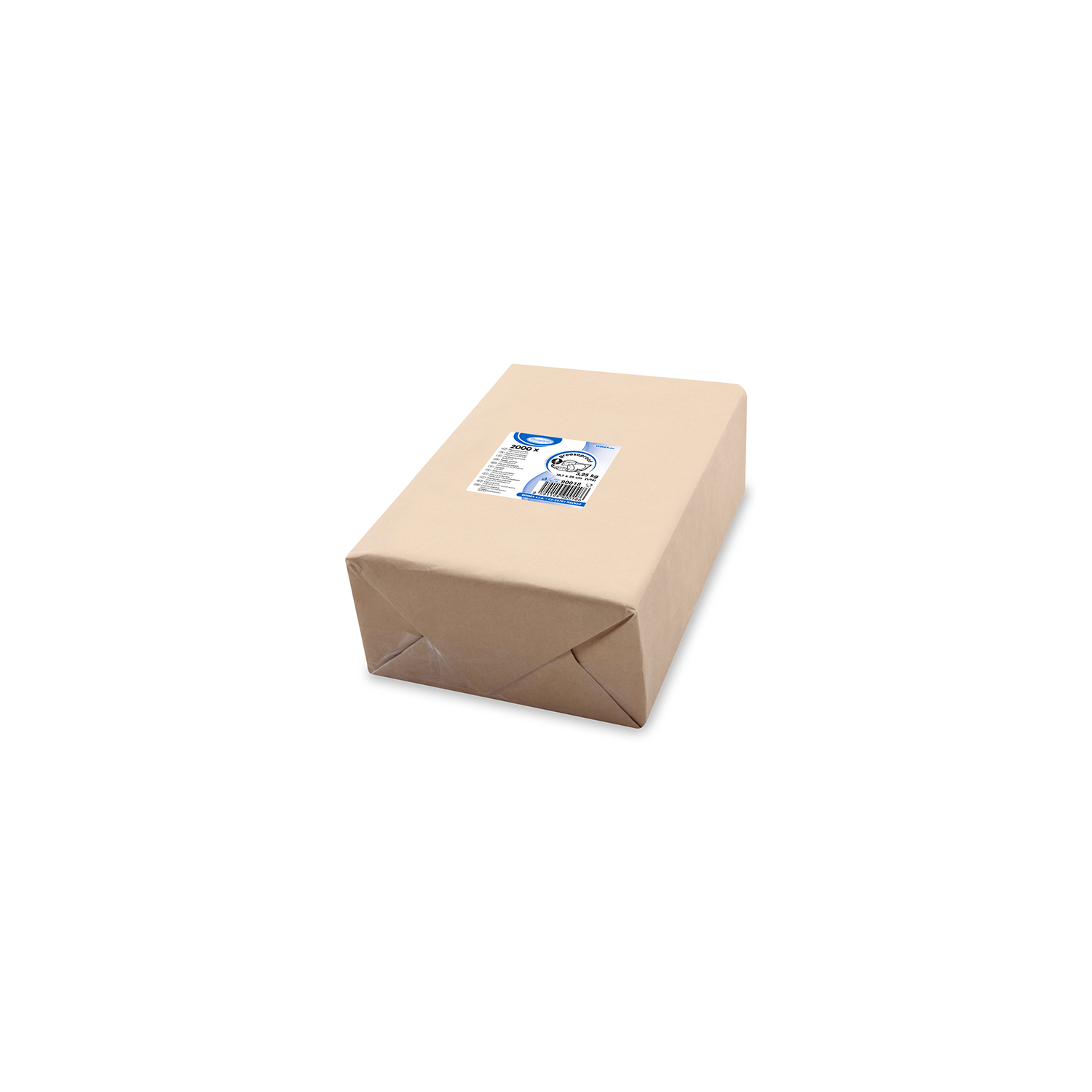 Papierzuschnitt aus Papier weiss 18,7 x 25 cm, Packung mit 2000 Stück