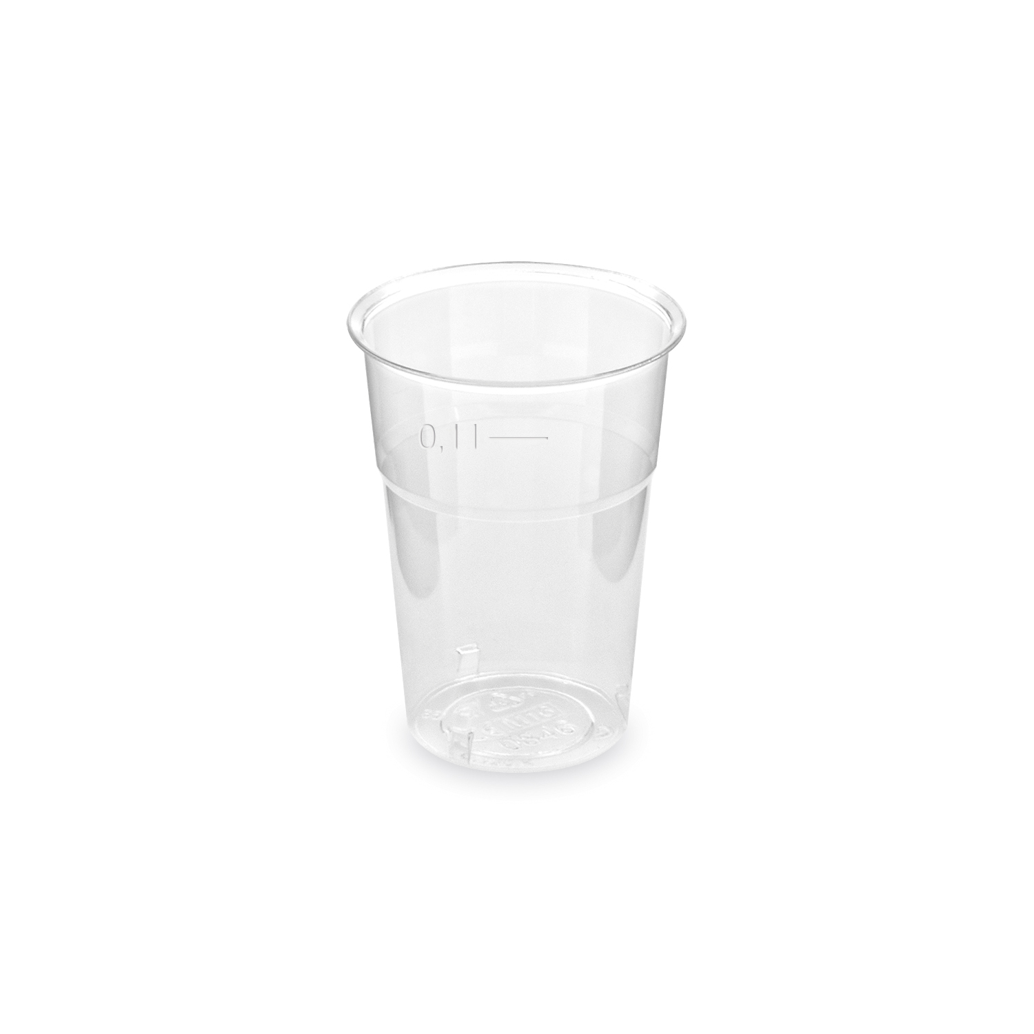 Trinkglas (PS) Ø57mm 0,1L Trinkglas (PS) Ø57mm 0,1L