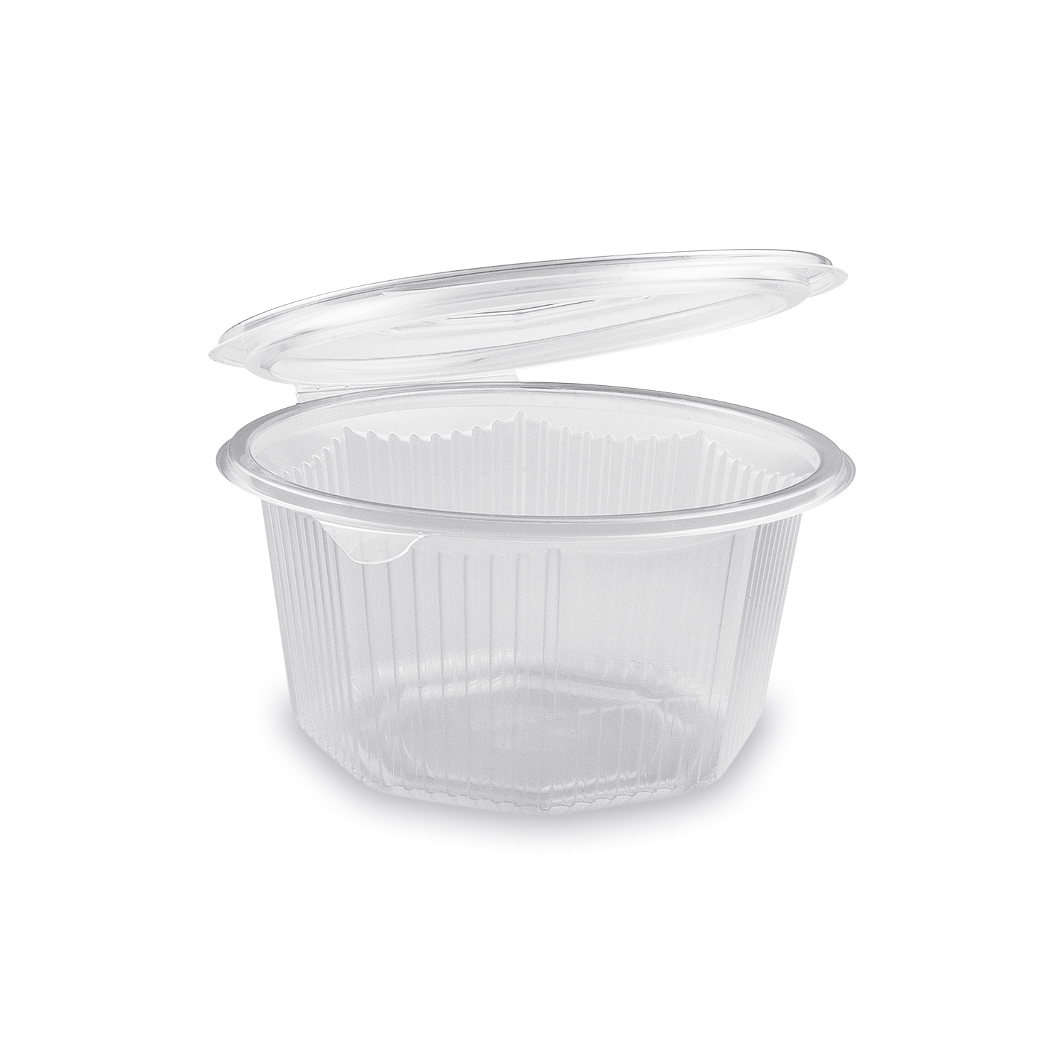 Achteckbecher (PP) mit Deckel klar 1000ml Achteckbecher (PP) mit Deckel klar 1000ml