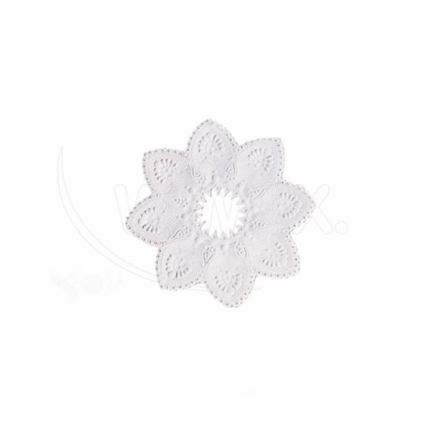 Kerzen-Manschette PAP weiss Ø 10 cm, Packung mit 100 Stück