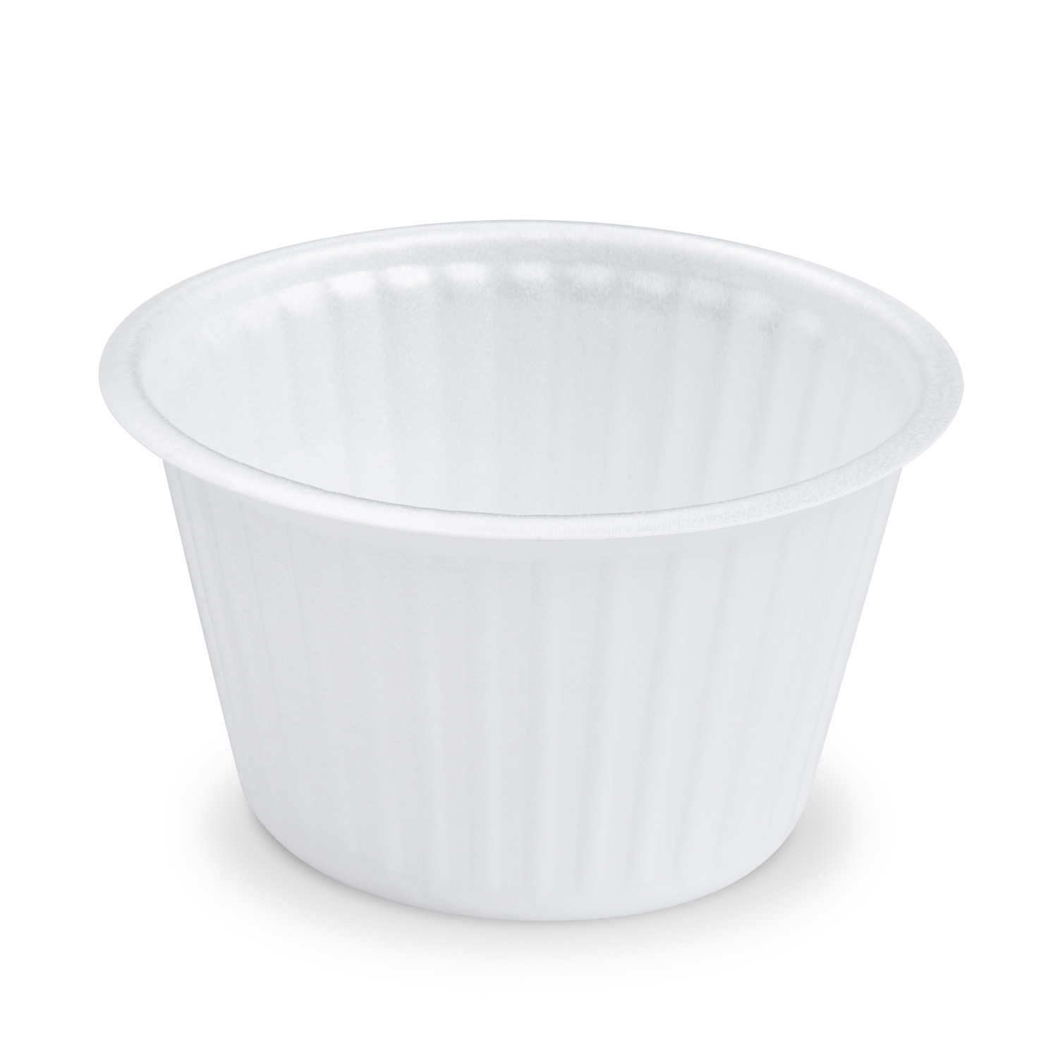 Thermobehälter XPS weiss Ø 127 x 72 mm 460 ml, Packung mit 50 Stück