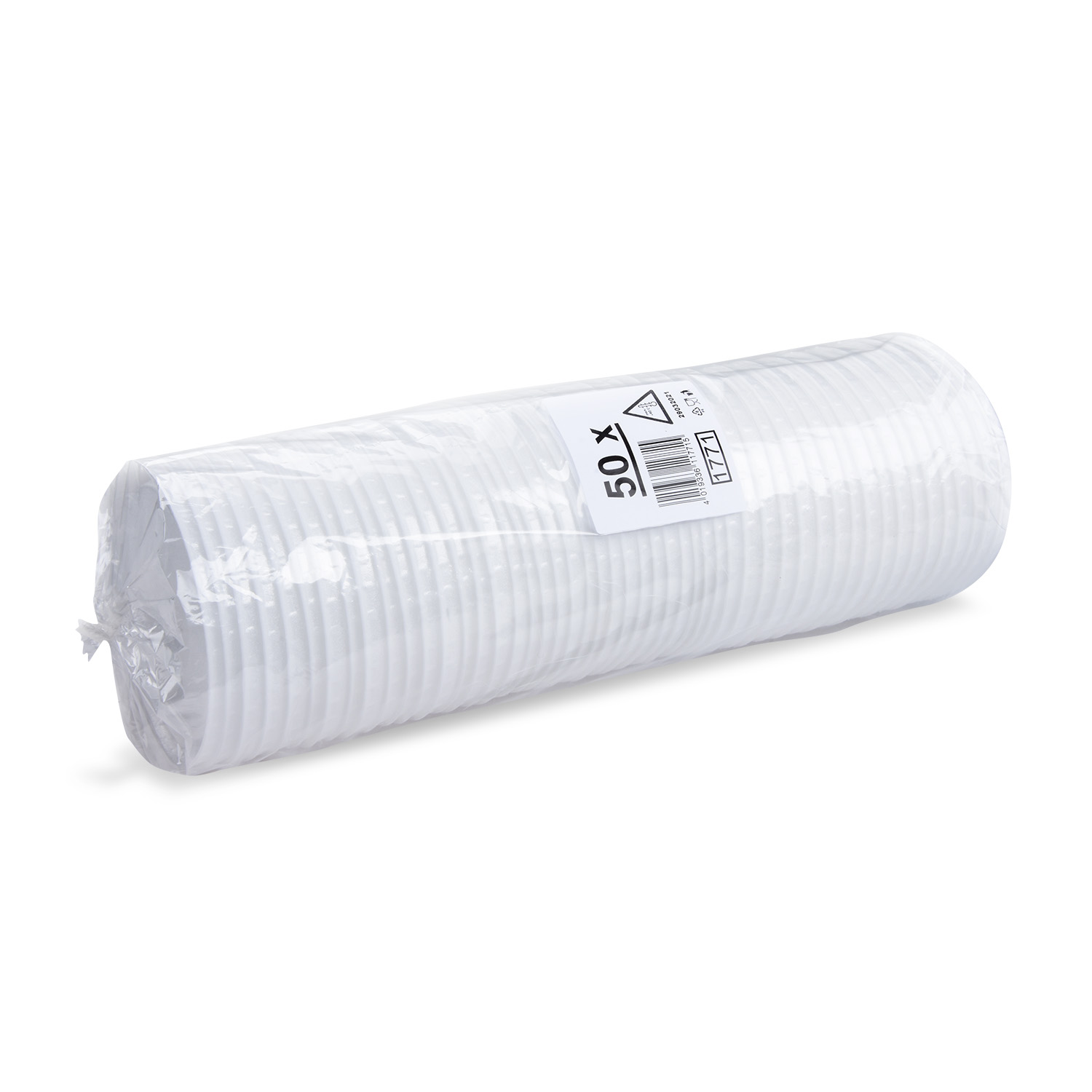 Thermodeckel XPS weiss Ø 127 mm, Packung mit 50 Stück