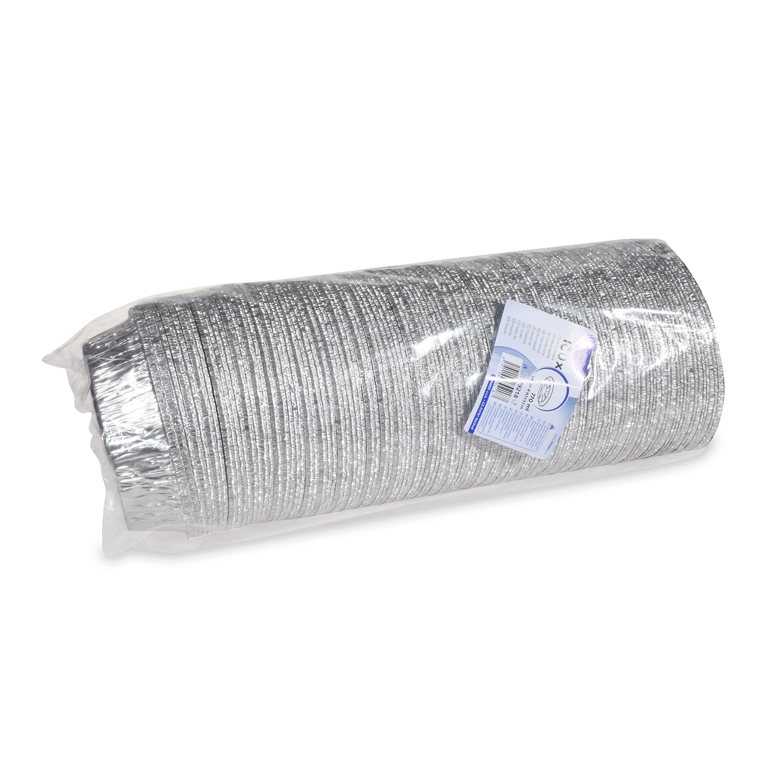 Alu-Schale rund Ø 185 x 43 mm, 770 ml, Packung mit 100 Stück