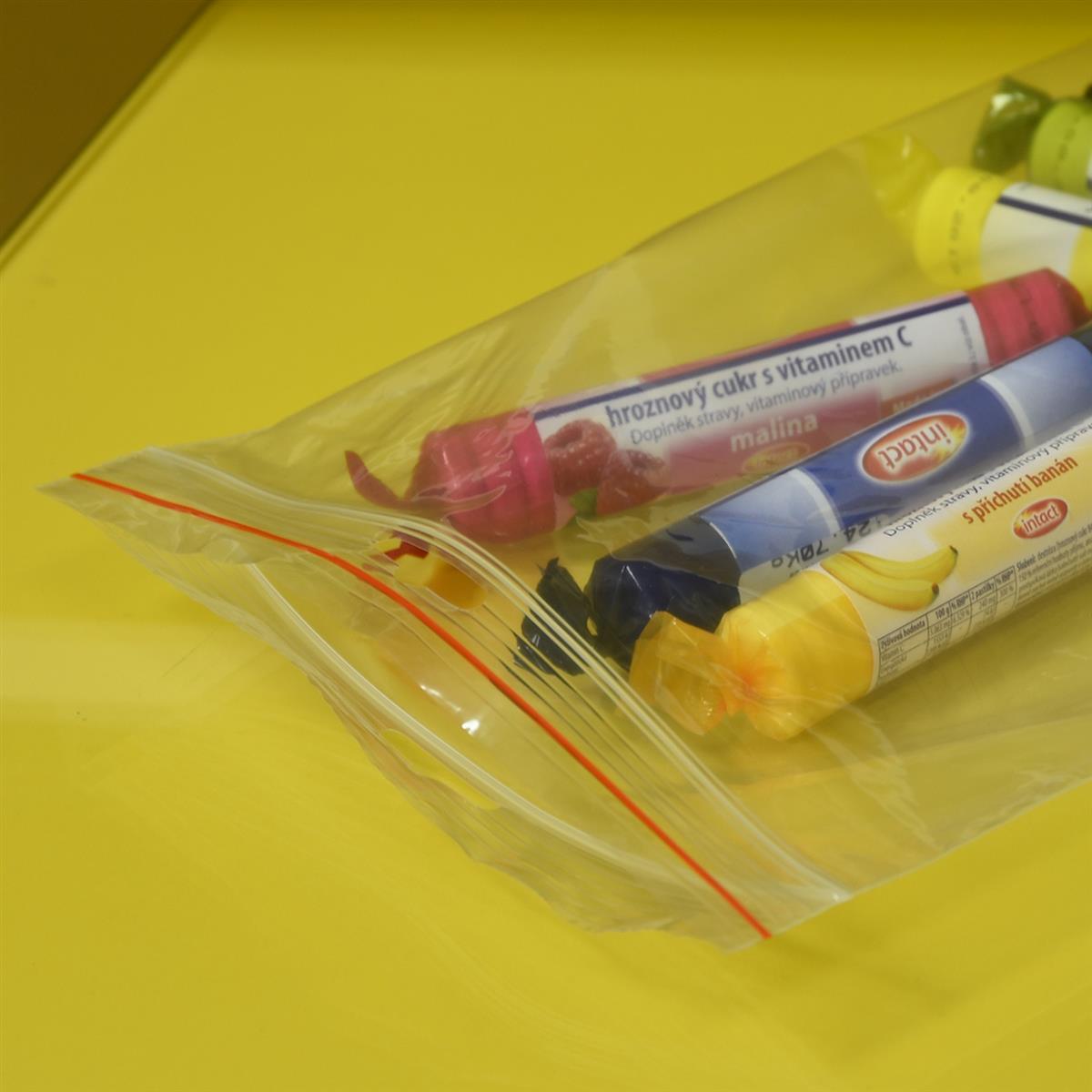 Schnellverschlussbeutel LDPE transparent 25 x 35 cm, Packung mit 1000 Stück