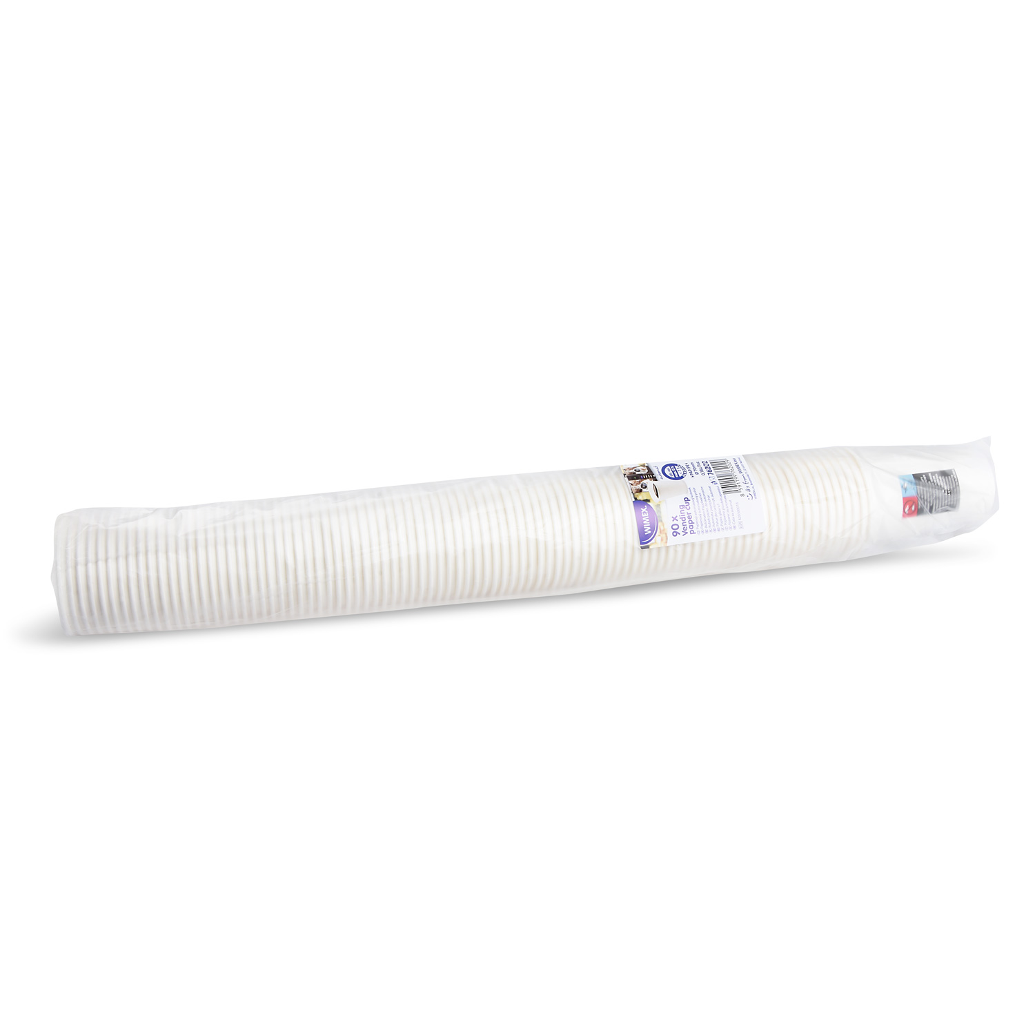 Automaten-Pappbecher FSC Mix/PE weiss Ø 70 mm 180 ml, Packung mit 90 Stück