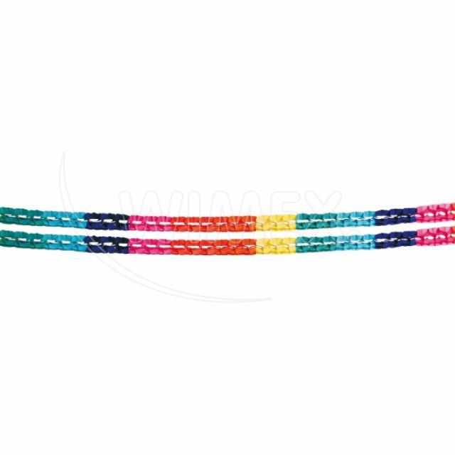 Papier-Girlande PAP Ø 8 cm x 2,7 m, Packung mit 2 Stück