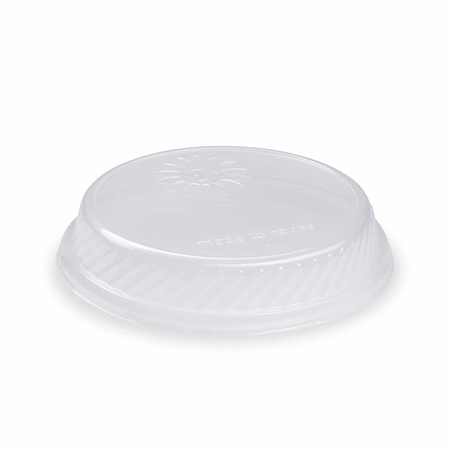 PP-Deckel klar für Teller Ø 22 cm, Packung mit 12 Stück