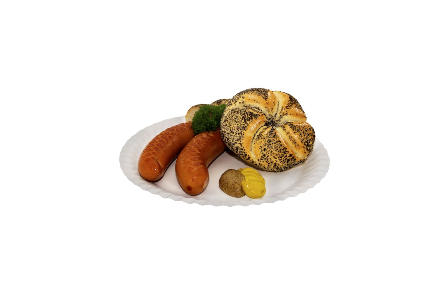 Pappteller PAP FSC Mix-Recy weiss Ø 23 cm 100 Stück