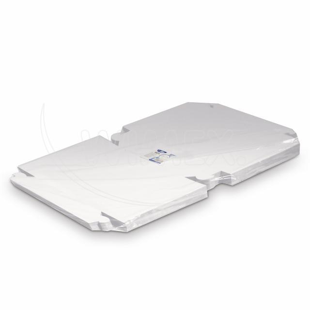 Tortenkarton aus PAP-Recy weiss 45 x 30 x 10 cm, Packung mit 50 Stück
