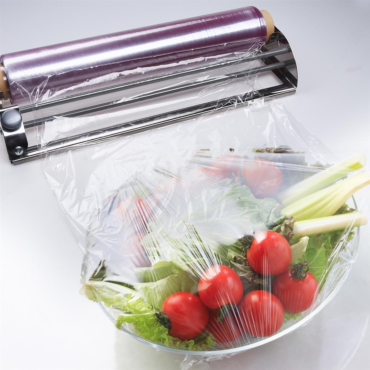 Frischhaltefolie (PVC) 8µm 44cm x 300m einzeln verpackt Frischhaltefolie (PVC) 8µm 44cm x 300m einzeln verpackt