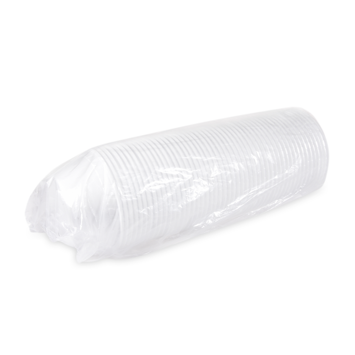 Thermobehälter XPS weiss Ø 140 x 60 mm 500 ml, Packung mit 50 Stück