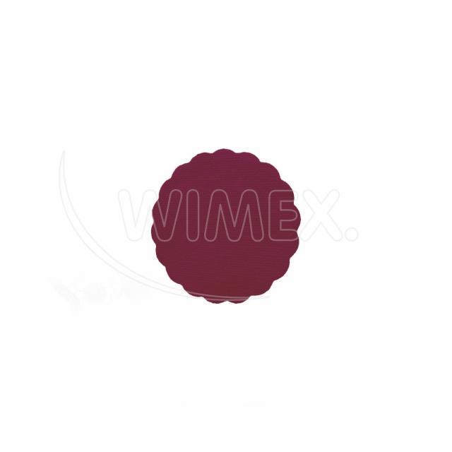 Untersetzer PAP FSC Mix-Airlaid Ø 9 cm bordeaux, Packung mit 40 Stück
