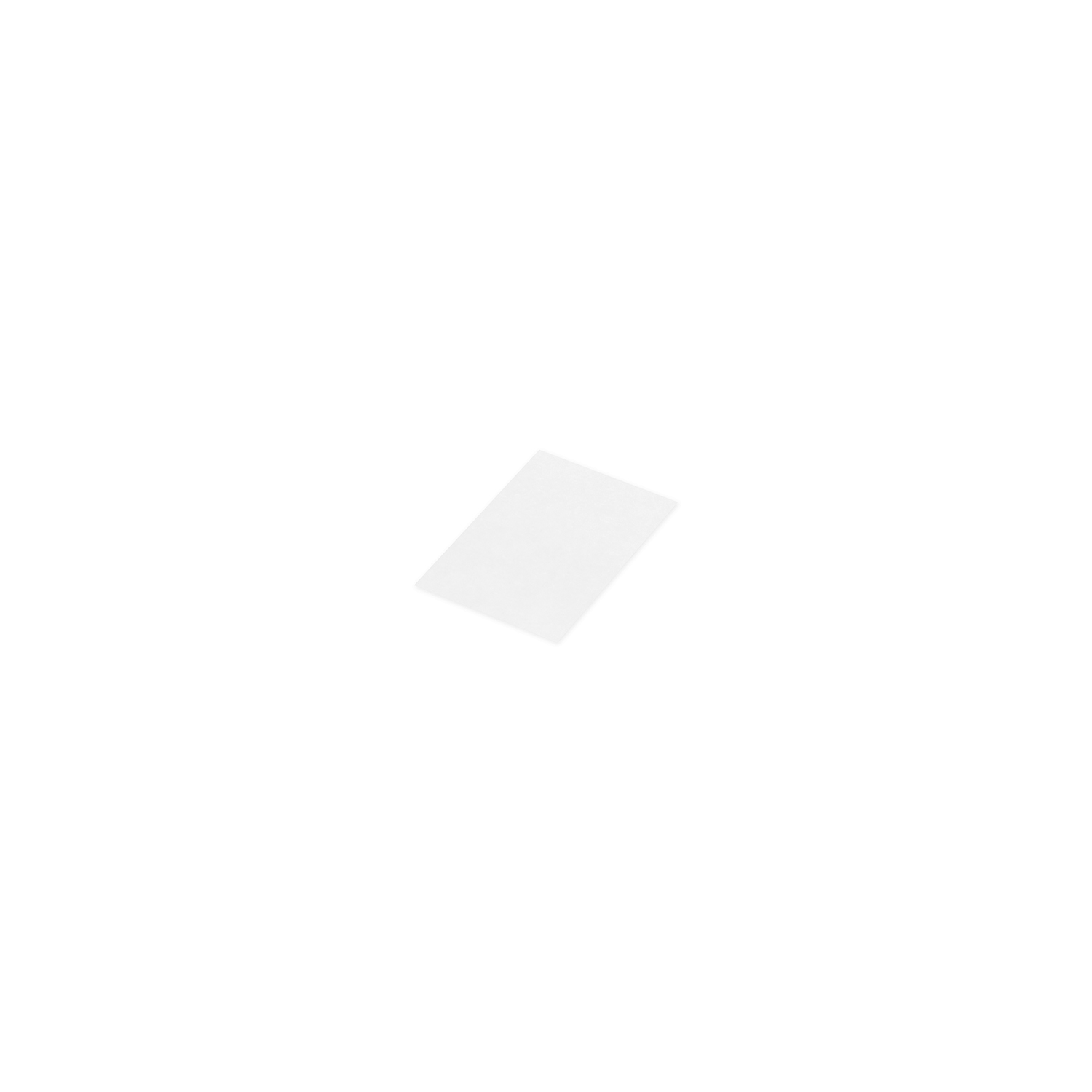 Sahneabdeckpapier PAP weiss 12,5 x 18,7 cm, Packung mit 2000 Stück