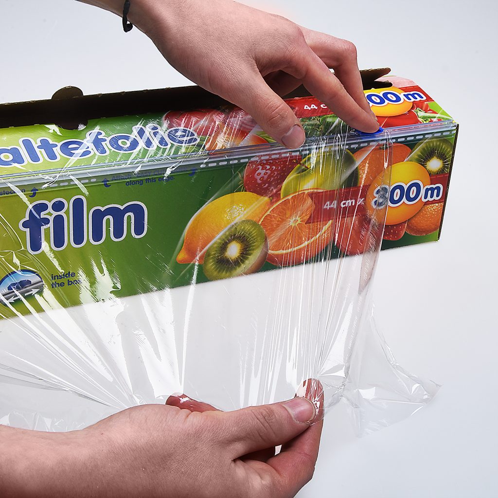 Frischhaltefolie PVC 44 cm x 300 m im Spenderkarton, 1 Rolle