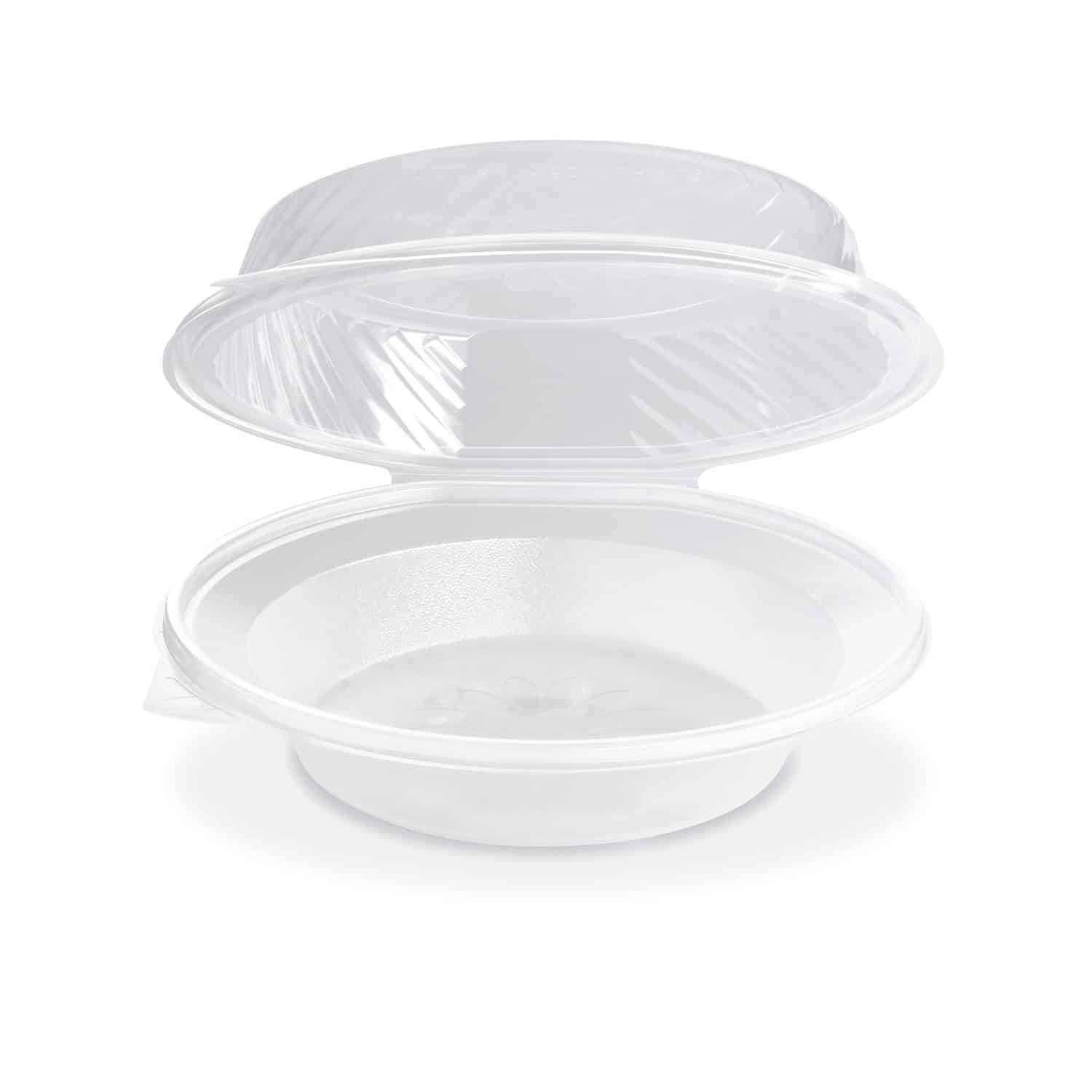 Salatschale PP klar 1700 ml Ø 215 x 81 mm, Packung mit 25 Stück