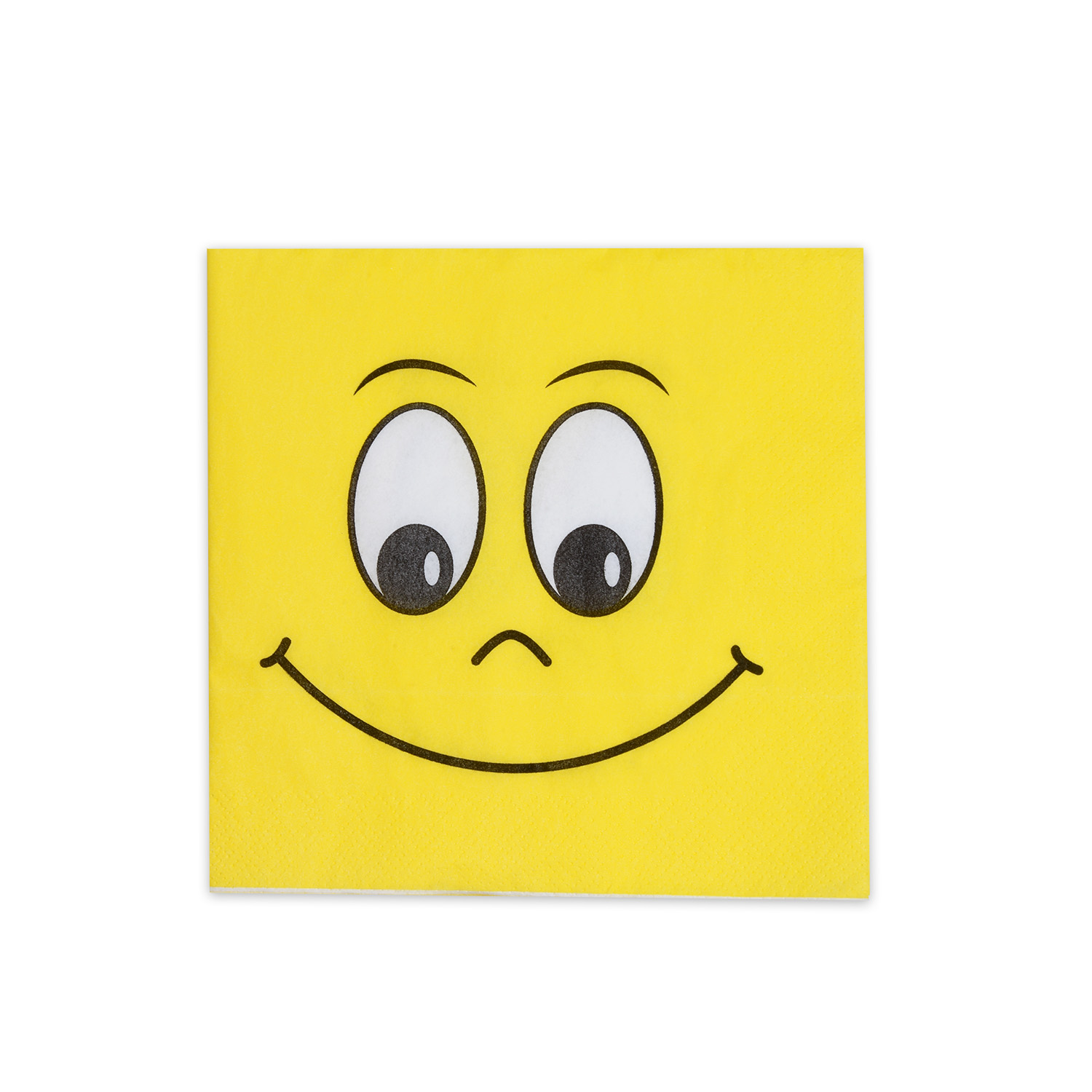 Serviette 3-lagig Smile 33 x 33 cm