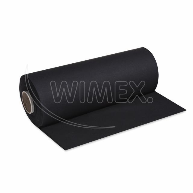 Tischläufer PAP-Airlaid FSC Mix schwarz 40 cm x 24 m, 1 Stück Packung