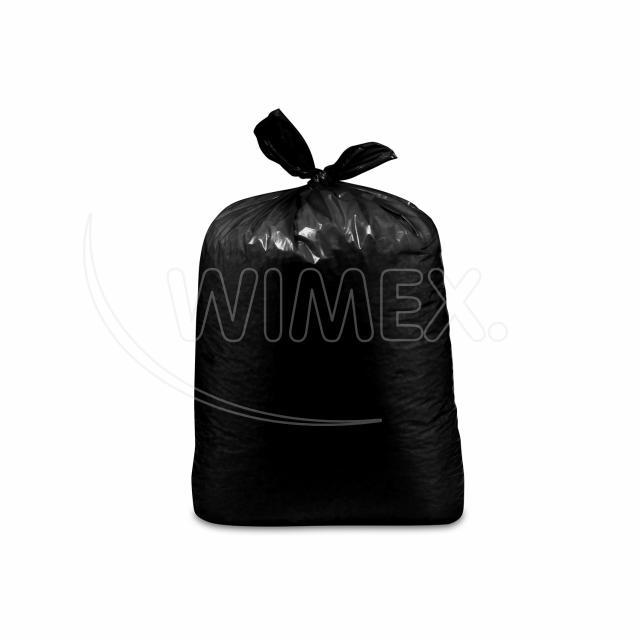 Müllsack LDPE extra-stark schwarz 70 x 110 cm 120 l, Packung mit 15 Stück