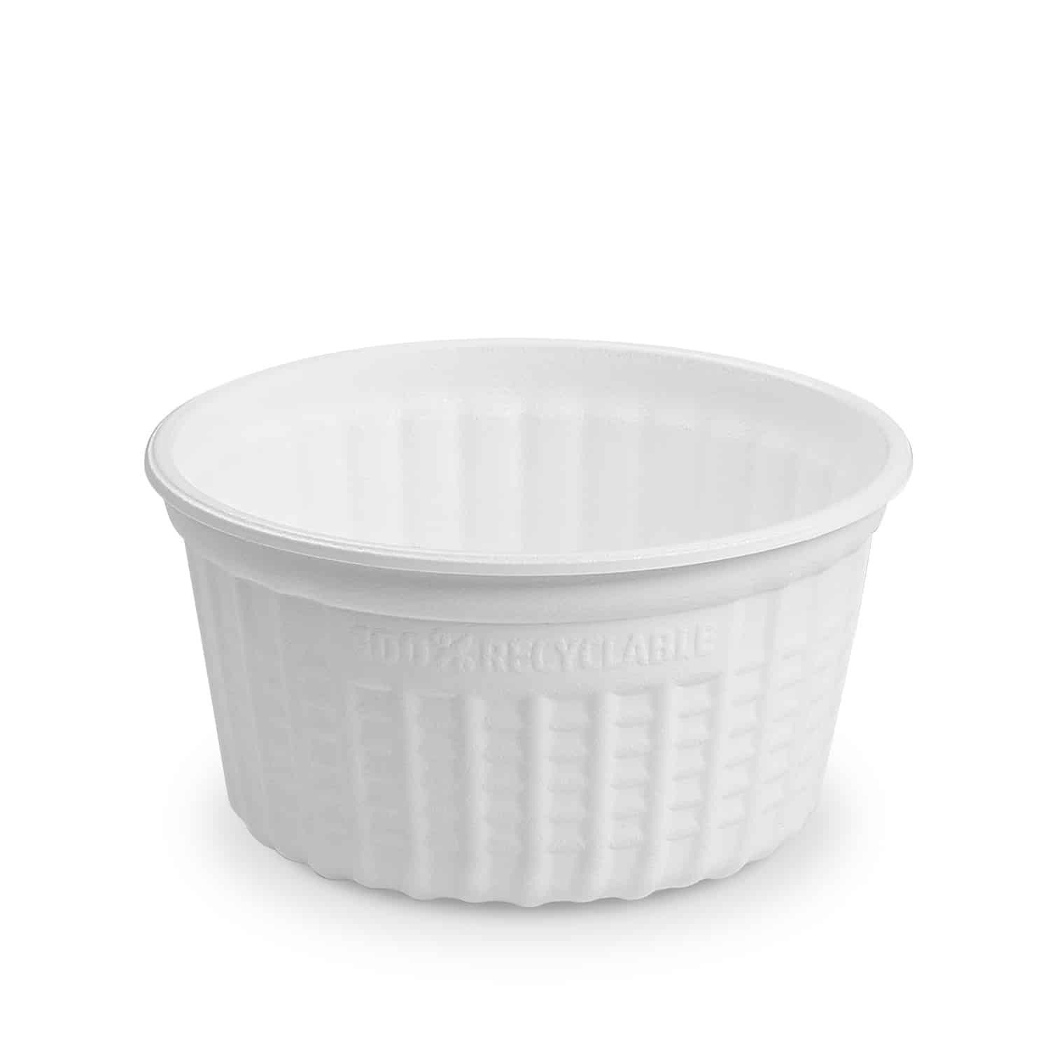 Behälter XPP Airpac weiss Ø 115 x 60 mm, 350 ml, Packung mit 25 Stück