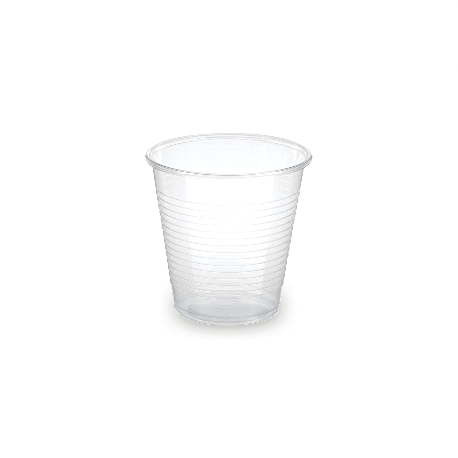 Trinkbecher PLA klar Ø 70 mm 150 ml, Packung mit 100 Stück