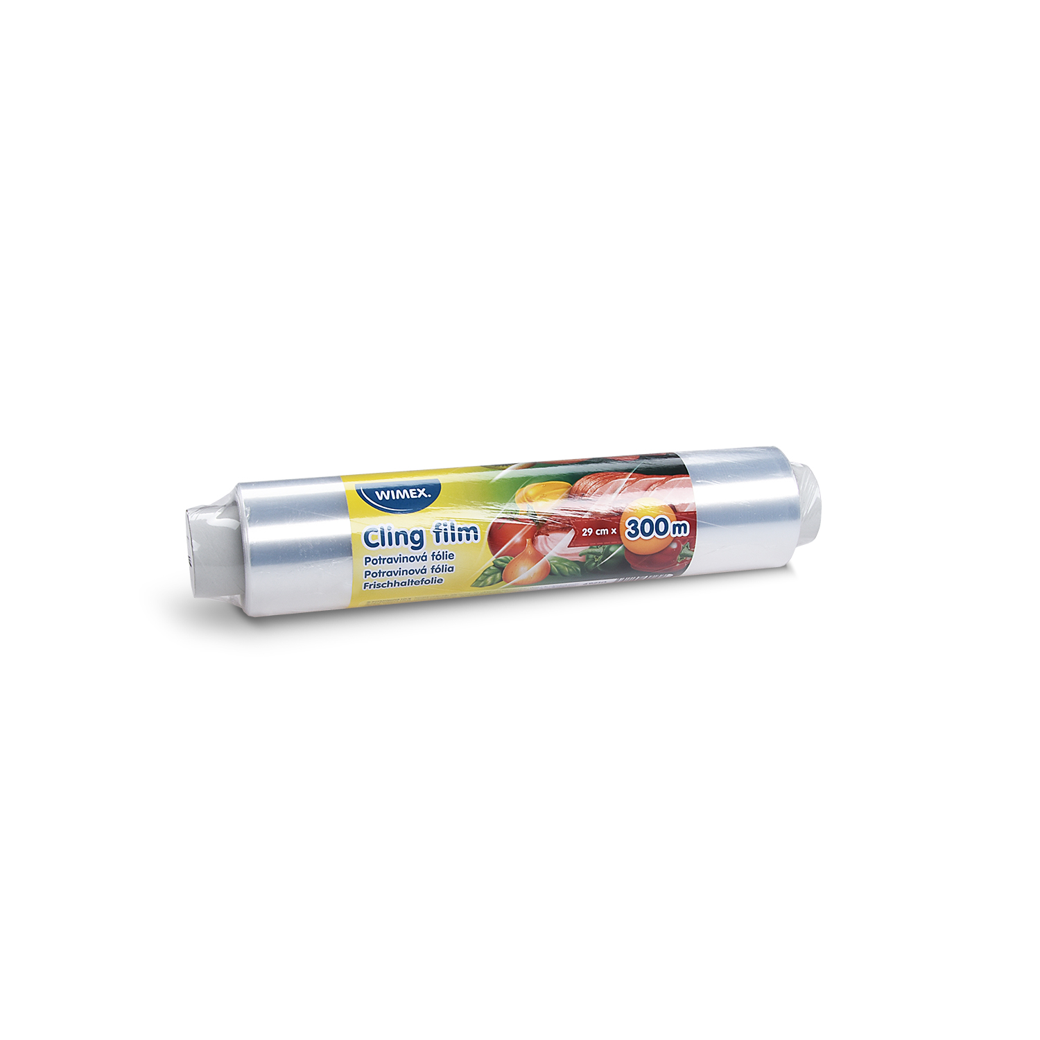 Frischhaltefolie PE 29 cm x 300 m, 9 µm, einzeln verpackt, Packung mit 1 Rolle