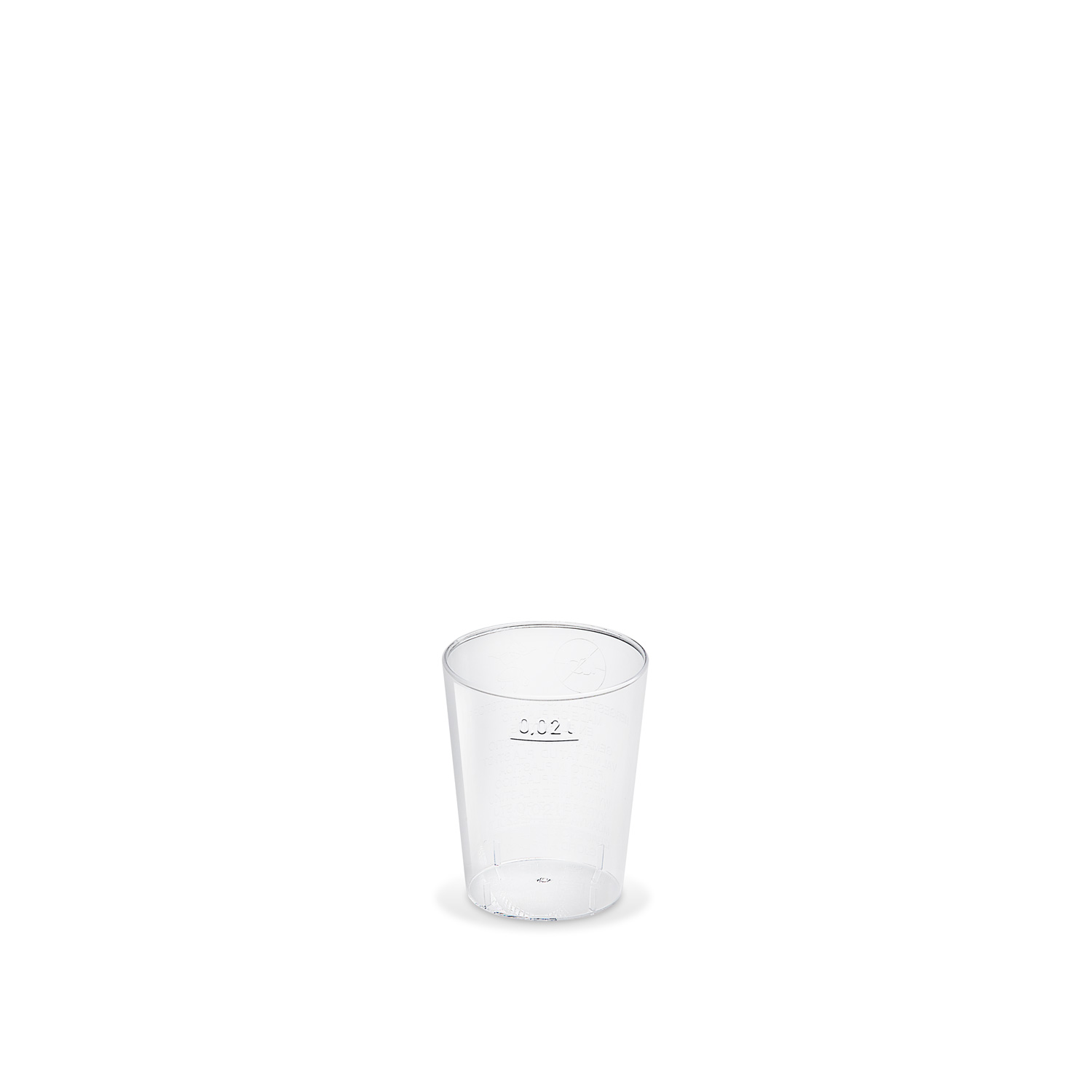 Schnapsglas (PS) Ø37mm 2cl Schnapsglas (PS) Ø37mm 2cl