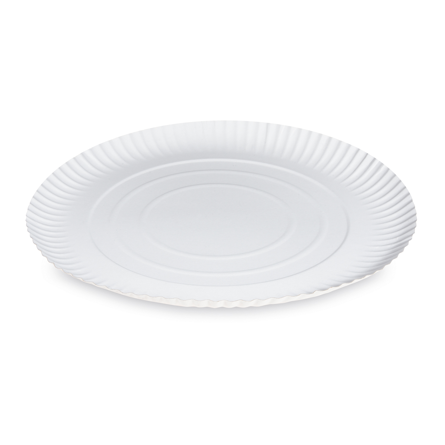 Pappteller tief weiß Ø32cm RECY Pappteller tief weiß Ø32cm RECY