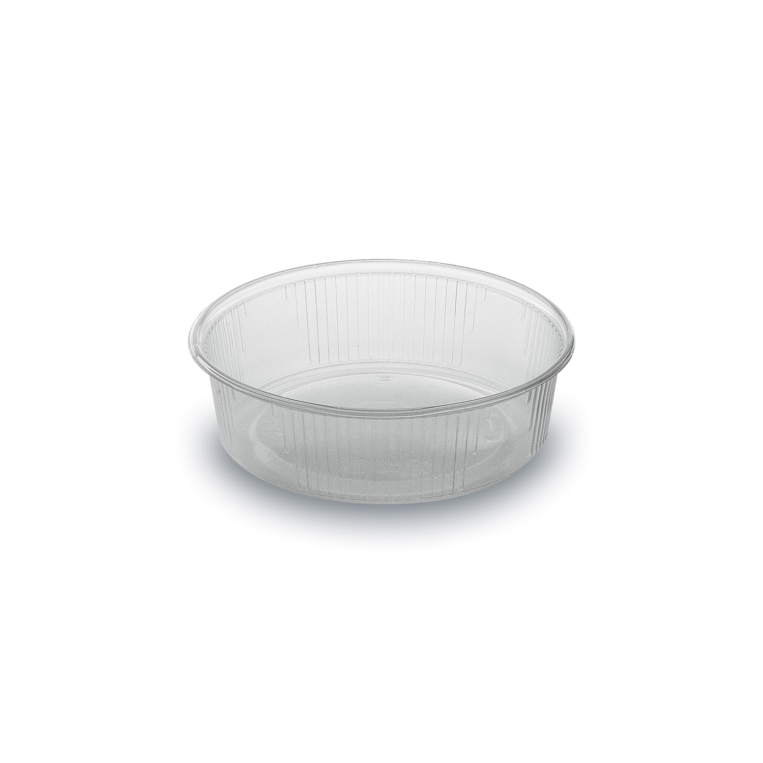 Rundbecher aus PP klar Ø 101 x 31 mm, 125 ml, Packung à 100 Stück