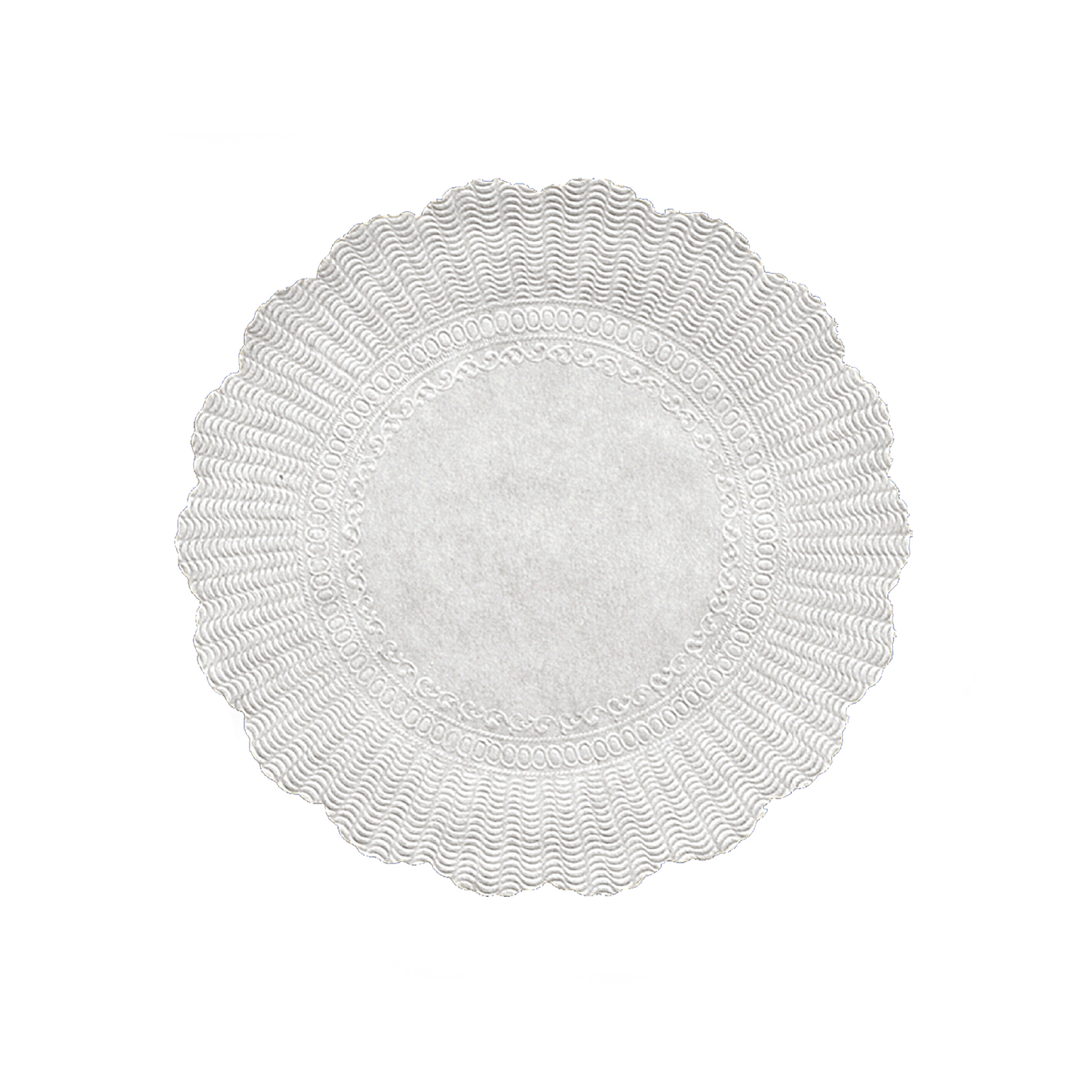 Plattenpapier aus PAP weiss Ø 21 cm, Packung mit 500 Stück