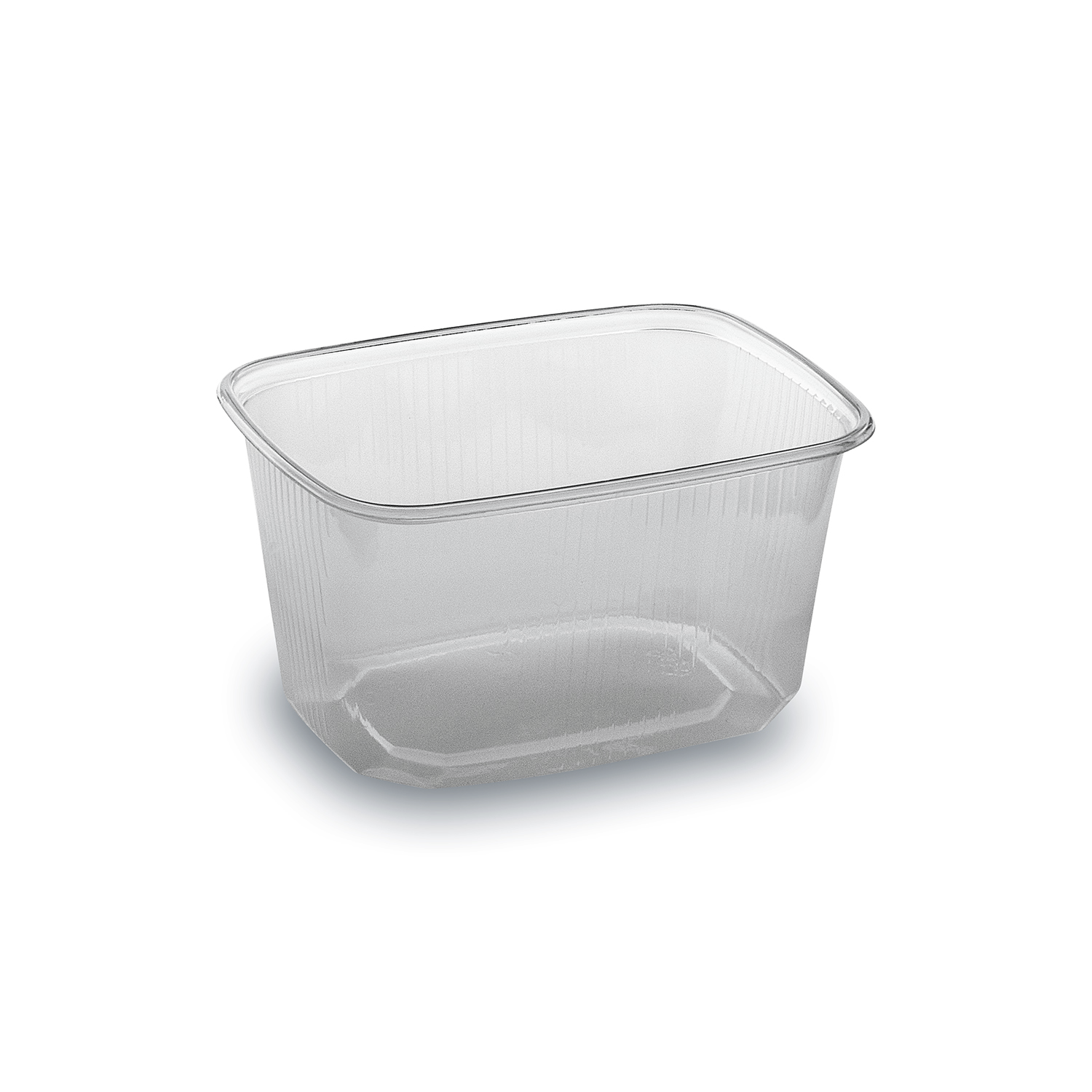 Rechteckbecher PP klar 300 ml 108 x 81 x 59 mm, Packung mit 100 Stück