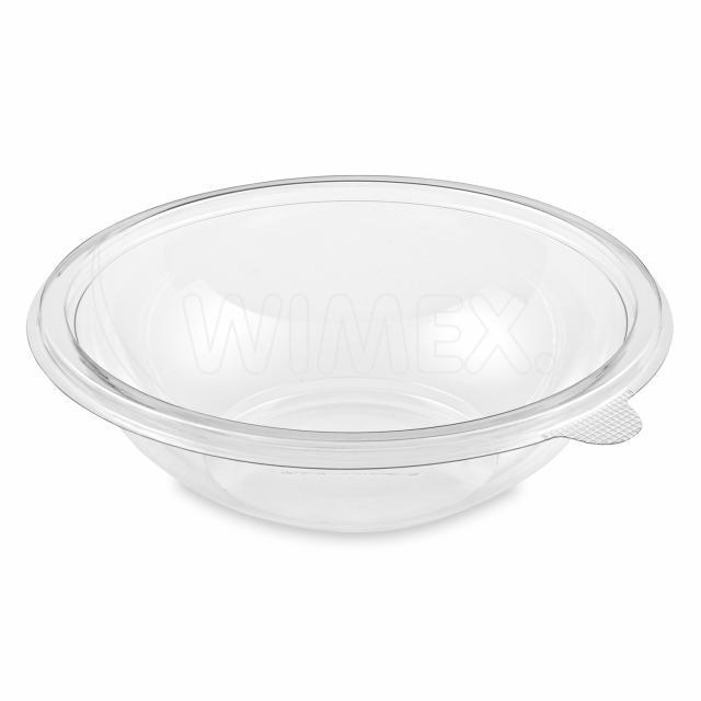 Salatschale rPET klar Ø 199 x 56 mm 750 ml, Packung mit 50 Stück